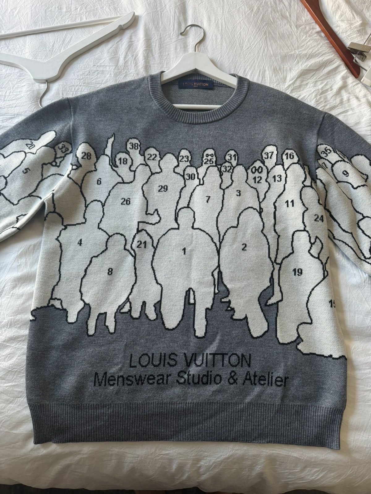 Louis Vuitton Louis Vuitton Studio Intarsia Knit Virgil Abloh Size US XXL / EU 58 / 5 - 3 Thumbnail