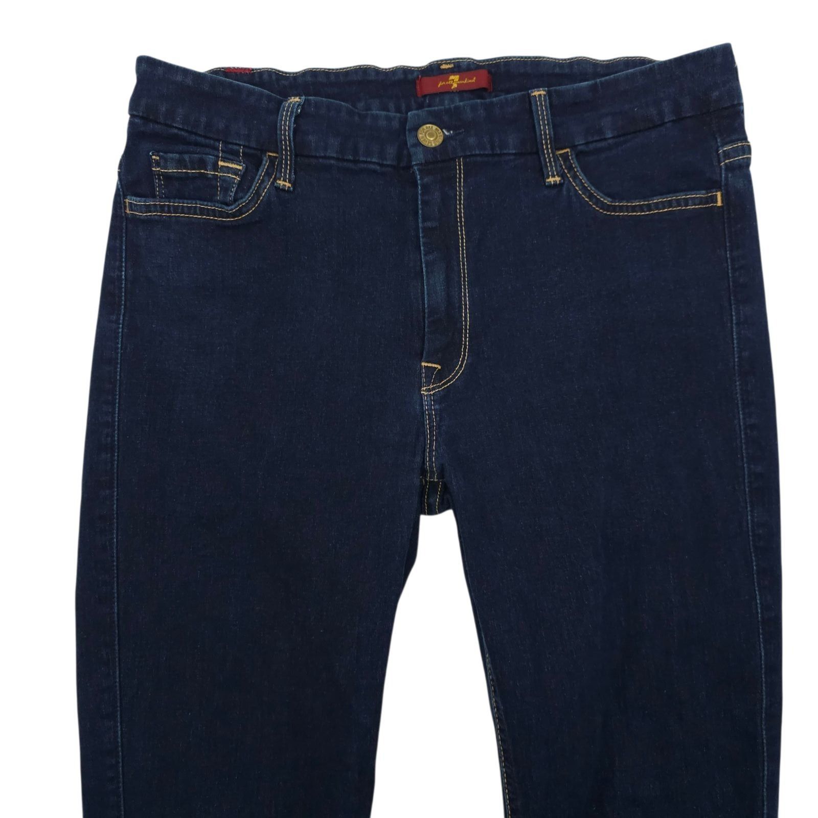 7 For All Mankind 7 For All Mankind Skinny Jeans 31 Dark Wash Blue Denim Size 29" - 10 Thumbnail