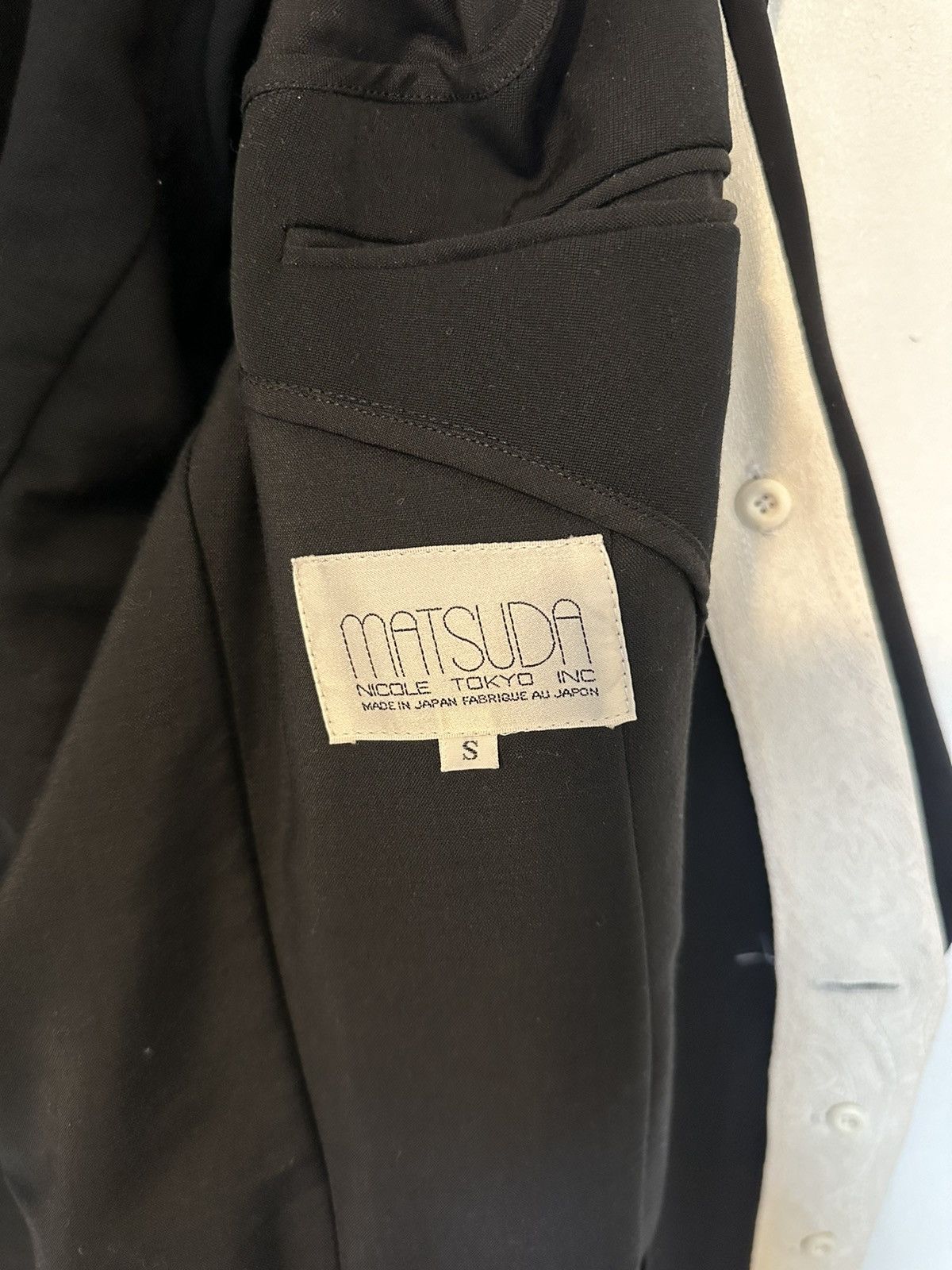 Matsuda Matsuda Vintage Wool Blazer Size 38R - 5 Thumbnail