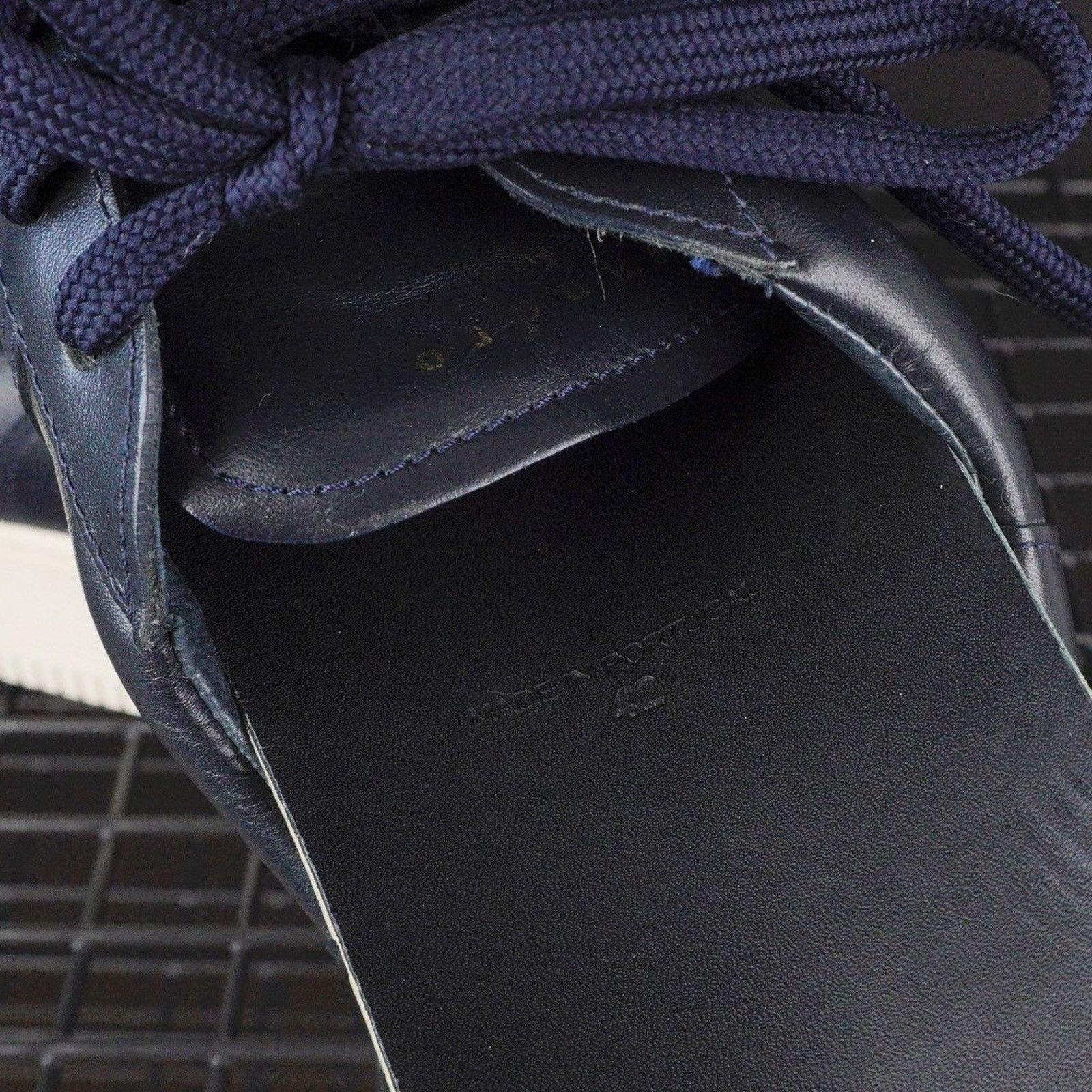 Sandro Sandro dark blue cow leather sneakers Size US 9 / EU 42 - 8 Thumbnail