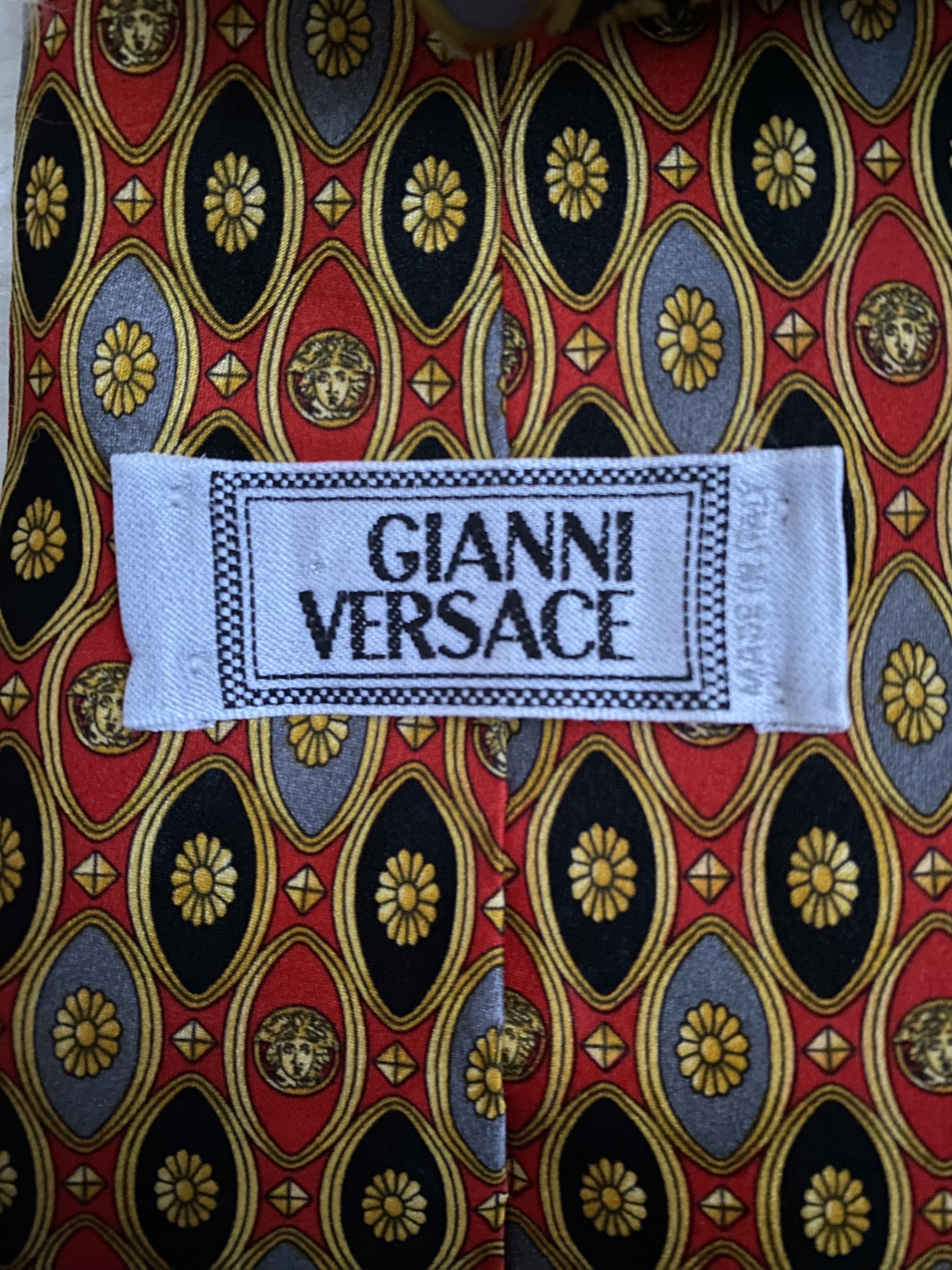 Versace Gianni Versace Tie Silk Vintage Size ONE SIZE - 3 Thumbnail