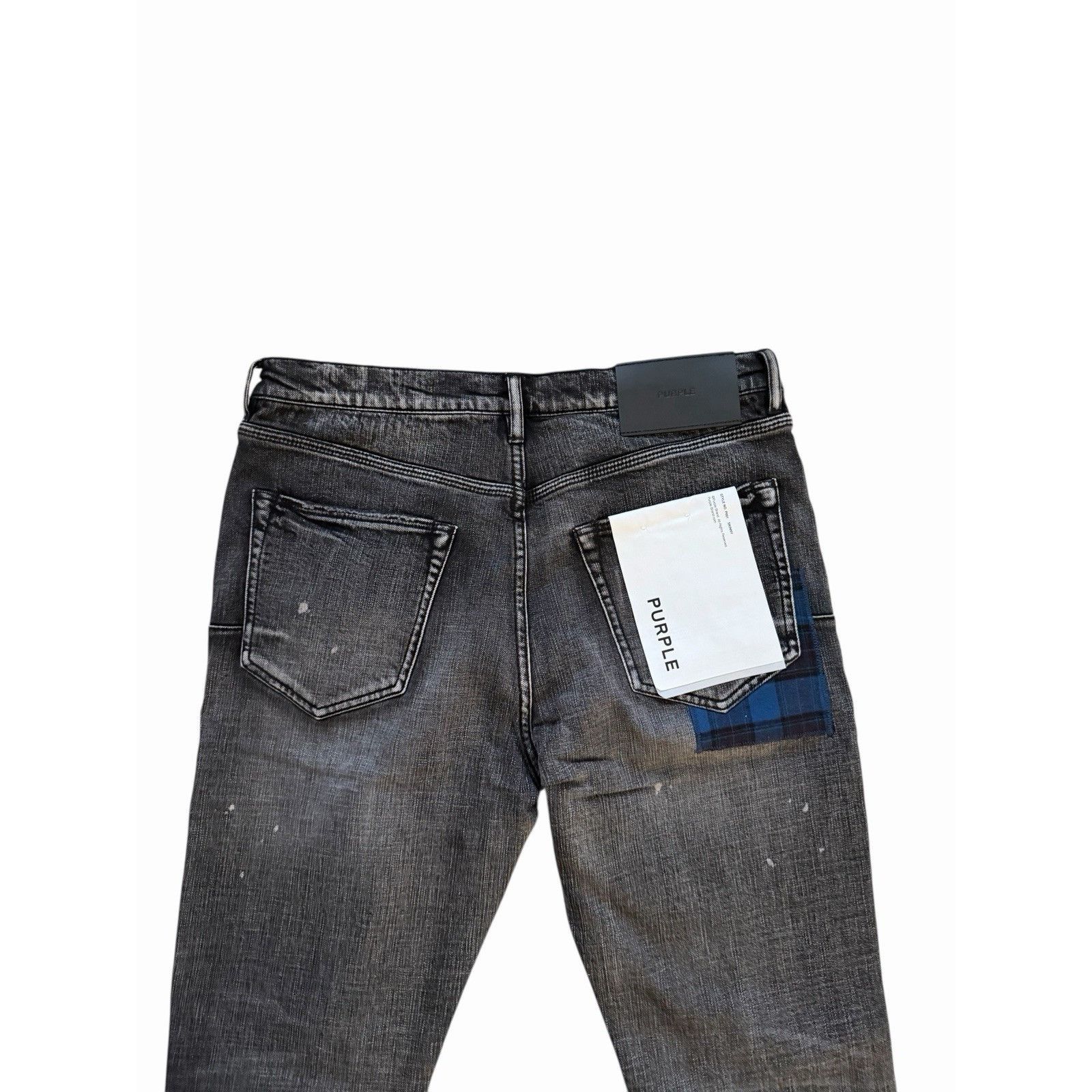 Purple Brand Purple Brand Jeans Men Slim Fit Black P001 Size 36/32 Size US 36 / EU 52 - 5 Thumbnail