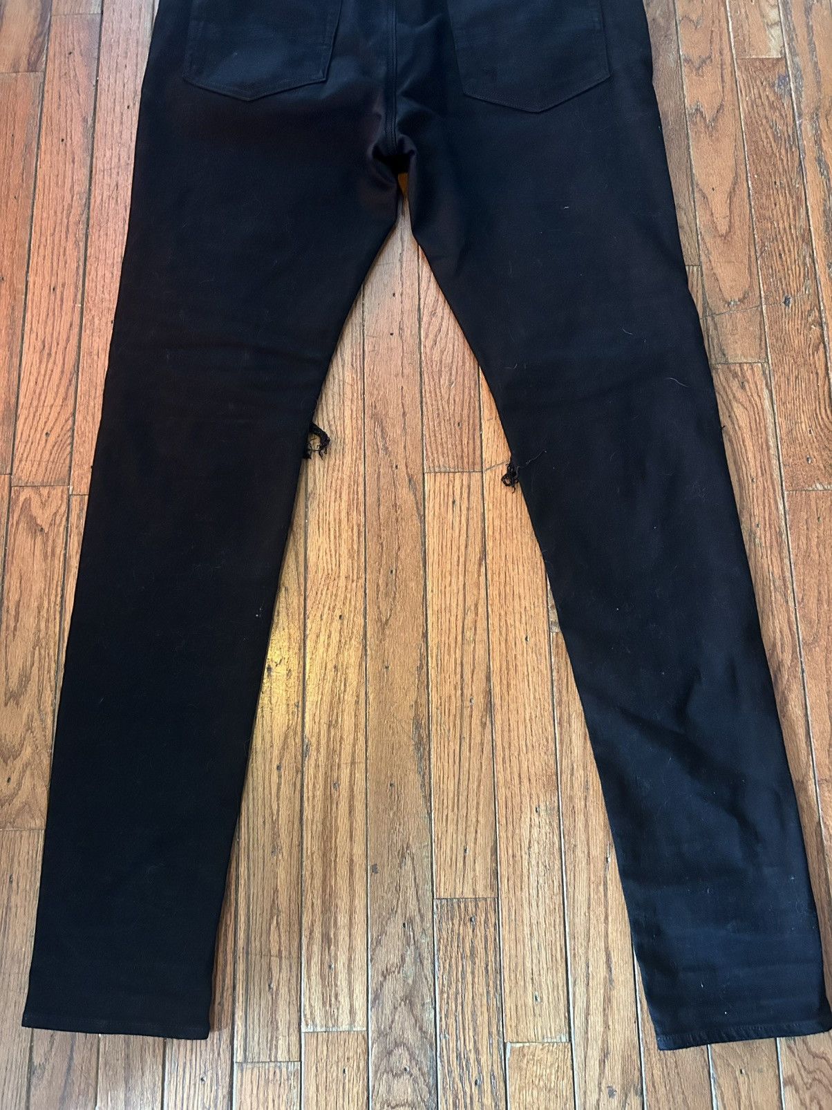 Amiri Amiri Black MX1 Distressed Skinny Jeans Size - 38 Size US 38 / EU 54 - 10 Thumbnail