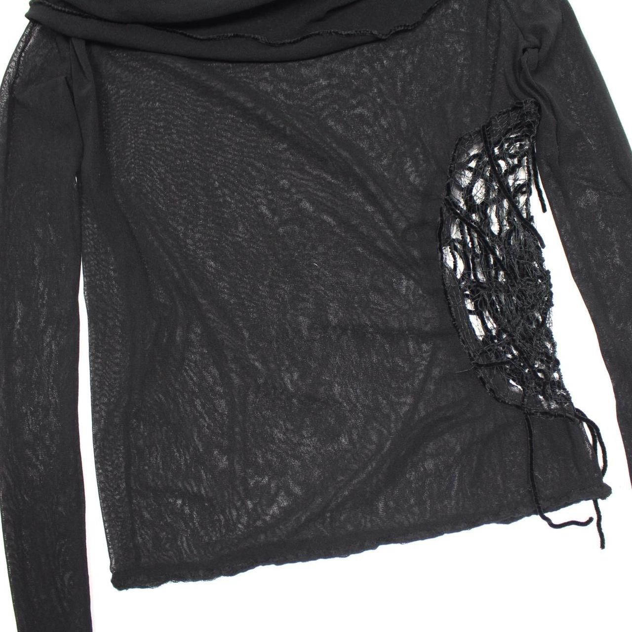 Jean Paul Gaultier JEAN PAUL GAULTIER SS 2003 SPIDER WEB MESH TOP Size M / US 6-8 / IT 42-44 - 4 Thumbnail