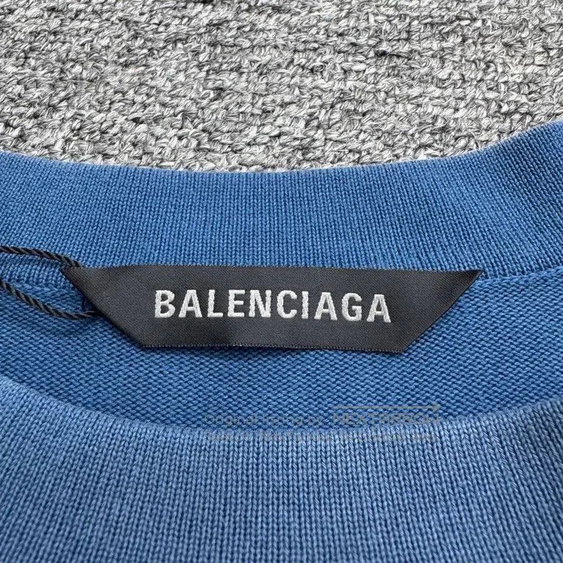 Balenciaga Balenciaga Flame Double Ring Embroidered Tee. Size US XS / EU 42 / 0 - 3 Thumbnail