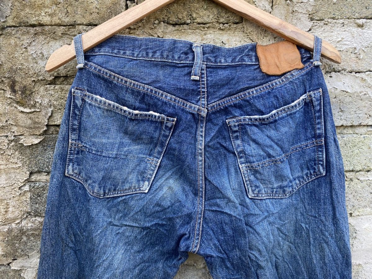 Big John Vintage Big John Selvedge Distressed Jeans Size US 29 - 4 Thumbnail