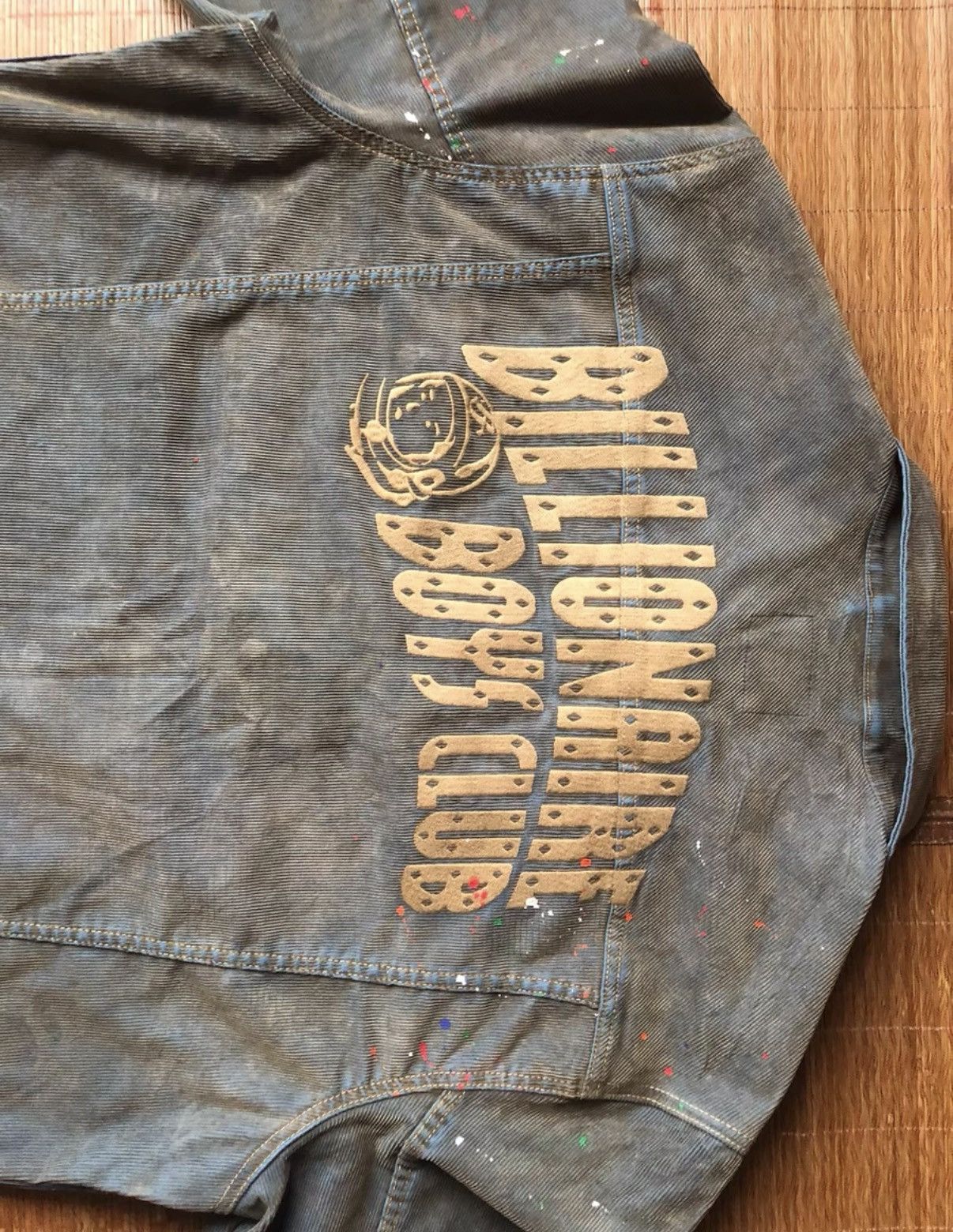 Billionaire Boys Club BBC American Line Dirty Wash Jacket Size US XXL / EU 58 / 5 - 3 Thumbnail