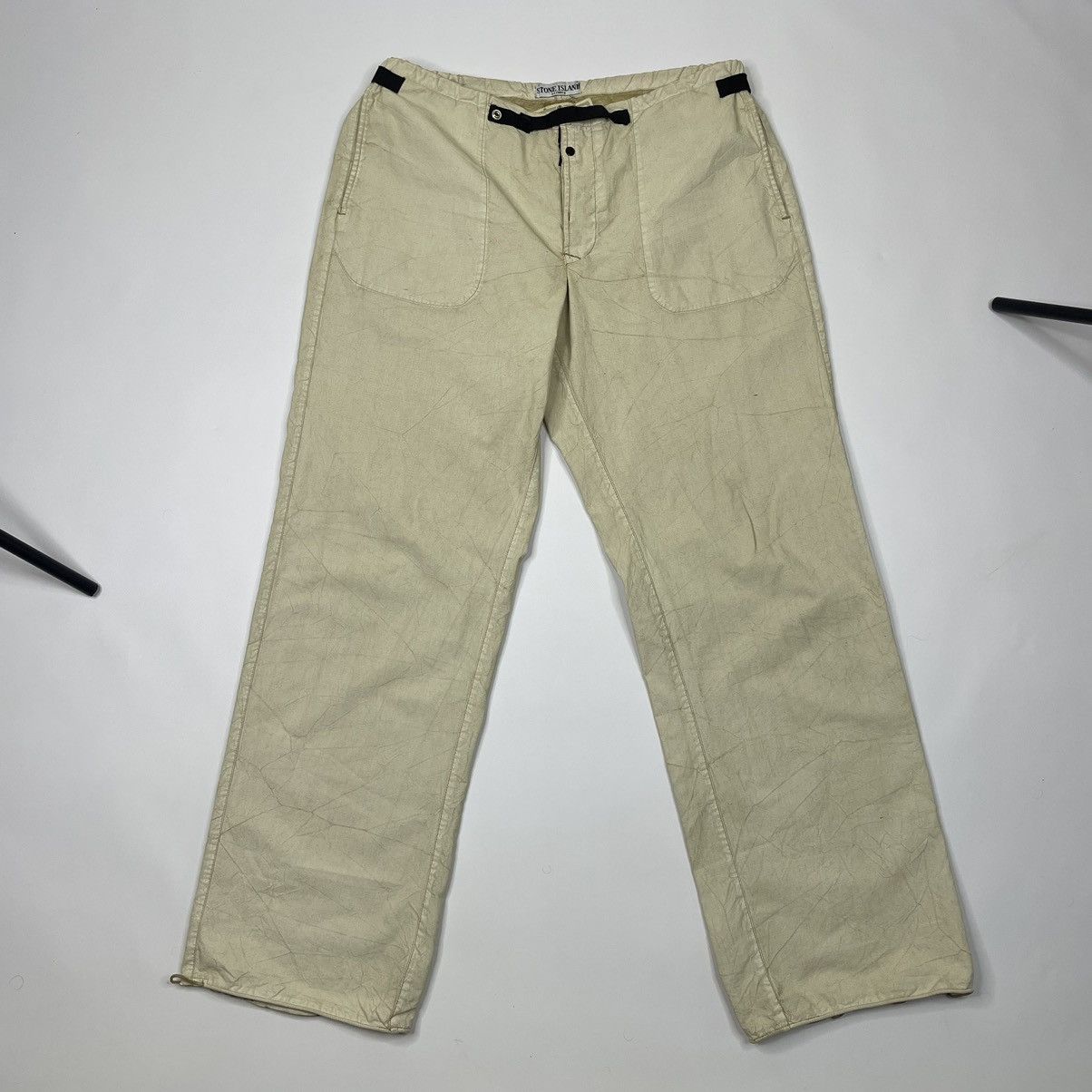 Stone Island Archive Stone Island Compact SS05 Casual Pants Size US 38 / EU 54 - 2 Thumbnail