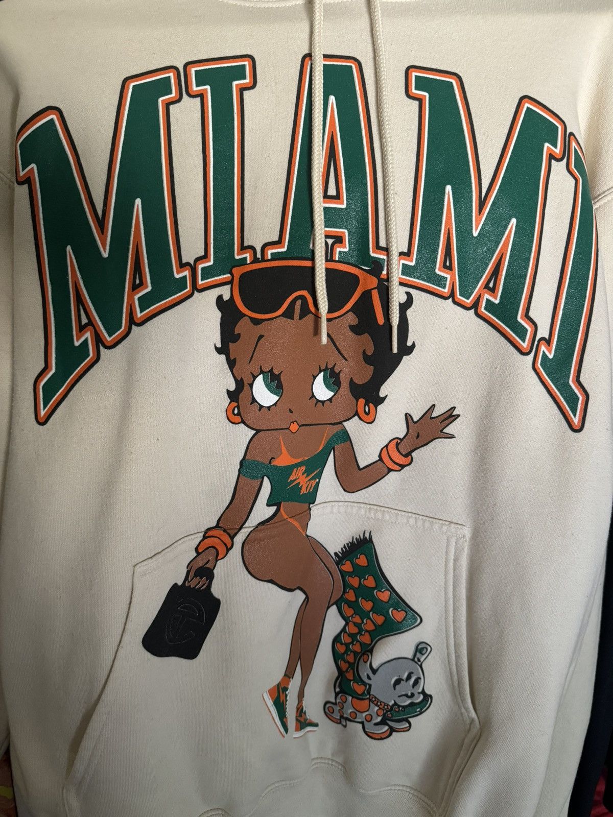 Reves Paris Kool Kiy Miami Hoodie “Betty Boop” Size US M / EU 48-50 / 2 - 3 Thumbnail
