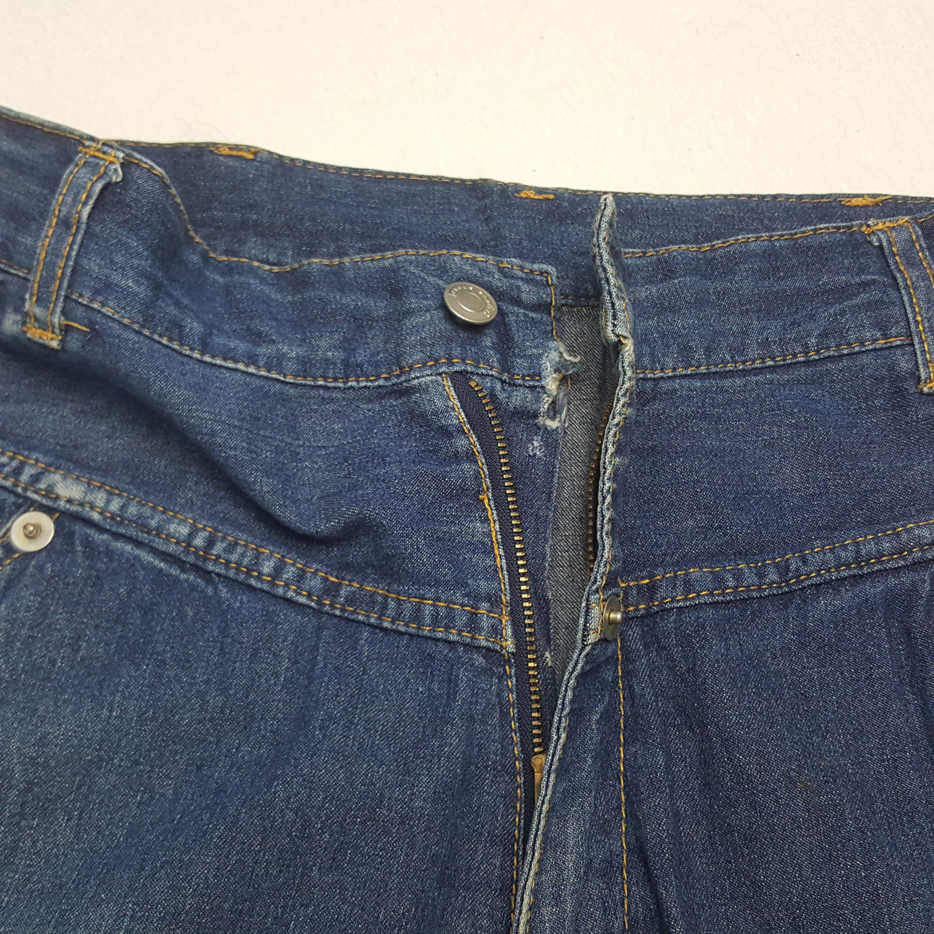 Issey Miyake × Vintage × mercibeaucoup Vintage Mercibeaucoup by Issey Miyake Designer Denim Jeans Size US 27 - 12 Thumbnail