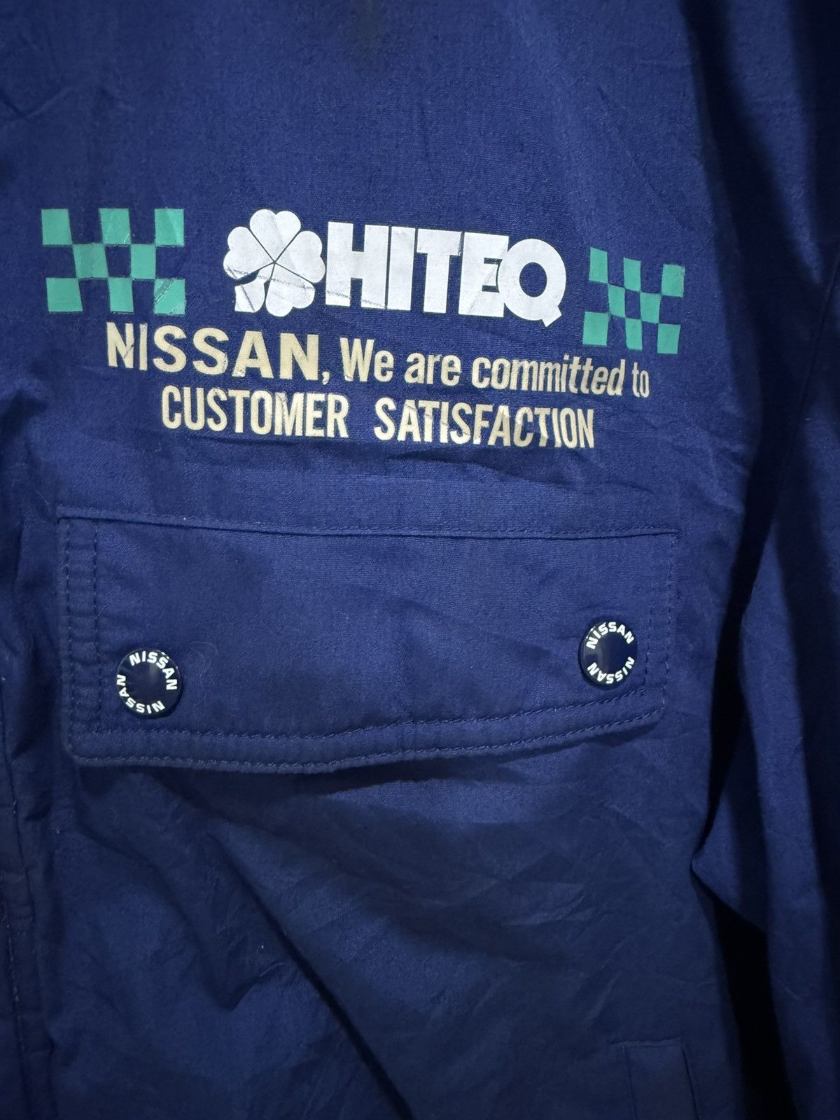 Nissan Japanese Brand Vintage Nissan Racing Crew Bomber NISMO Size US M / EU 48-50 / 2 - 5 Thumbnail