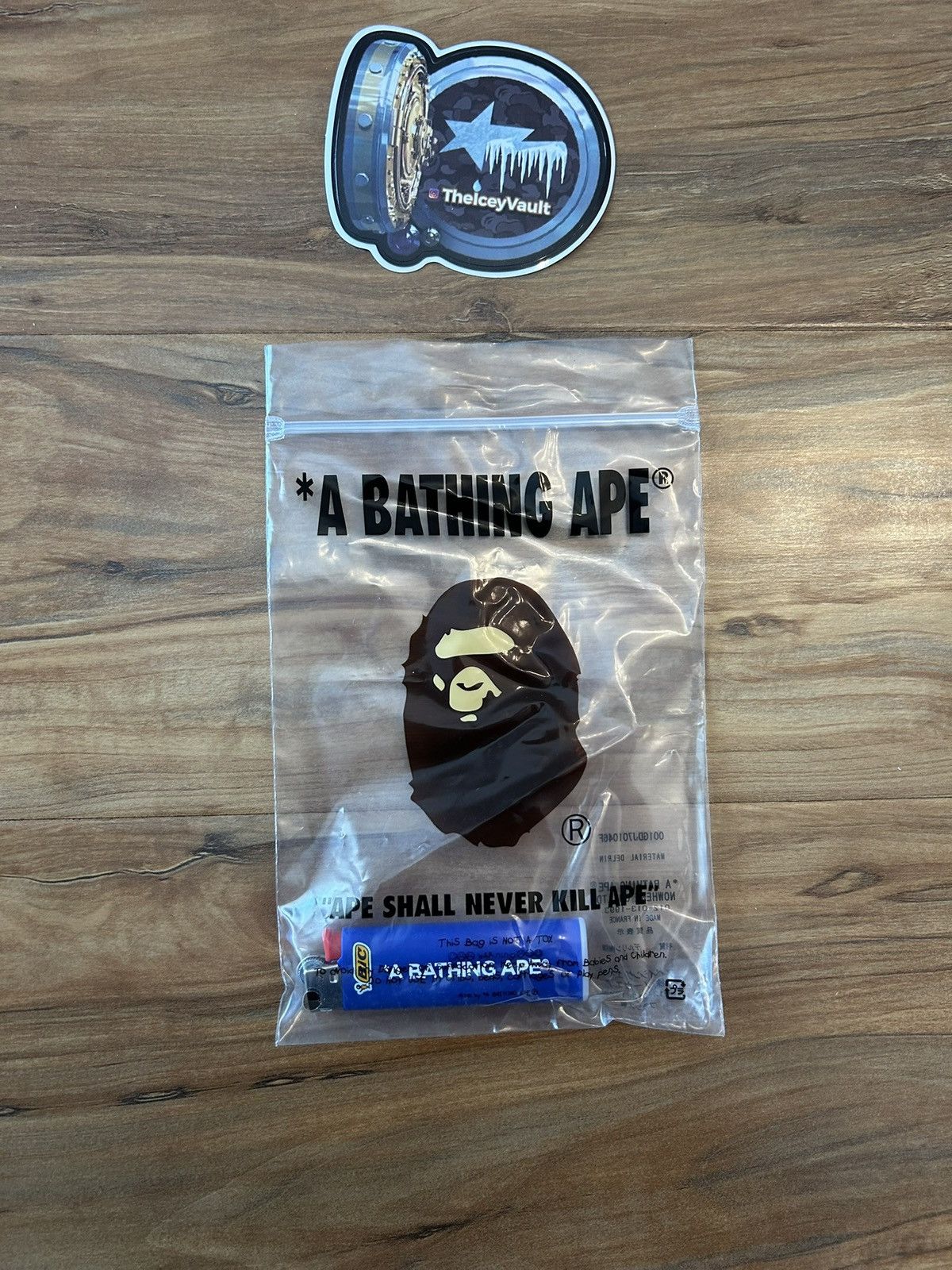 Bape NEW Bape Blue Slim Bic Lighter Size ONE SIZE - 6 Thumbnail