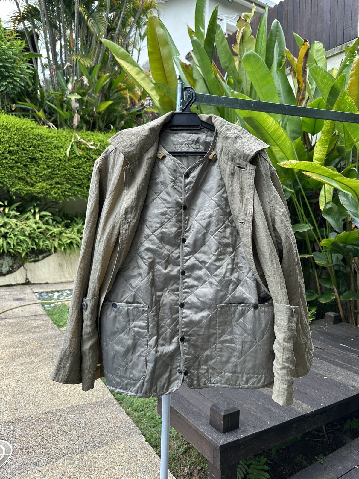 Hai Sporting Gear × Issey Miyake × Vintage Vintage Issey Miyake Hai sporting Gear 2 in 1 Jacket Size US M / EU 48-50 / 2 - 5 Thumbnail