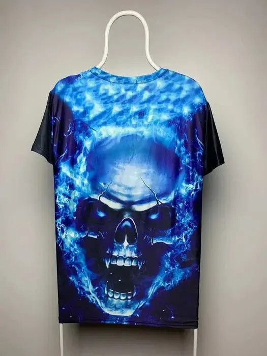 Band Tees Skulls T-shirt vintage rock tee size XL reverse logo Size US XL / EU 56 / 4 - 4 Thumbnail