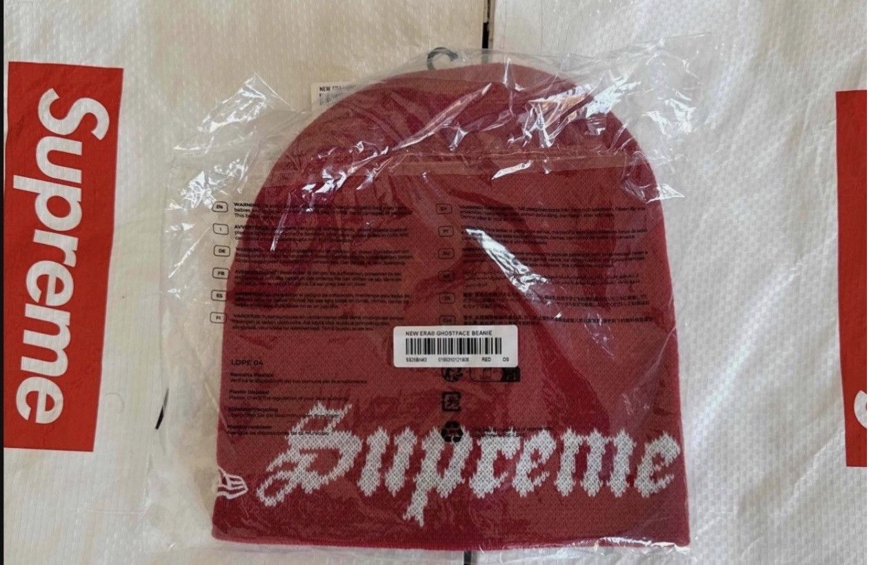 New Era × Supreme Supreme x New Era Ghostface Beanie Size ONE SIZE - 2 Thumbnail