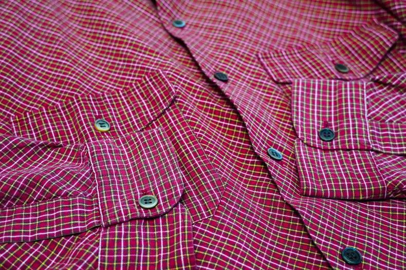 Yohji Yamamoto Yohji Yamamoto 2000SS Red, Yellow and Green Plaid Shirt 25 Size US L / EU 52-54 / 3 - 5 Thumbnail