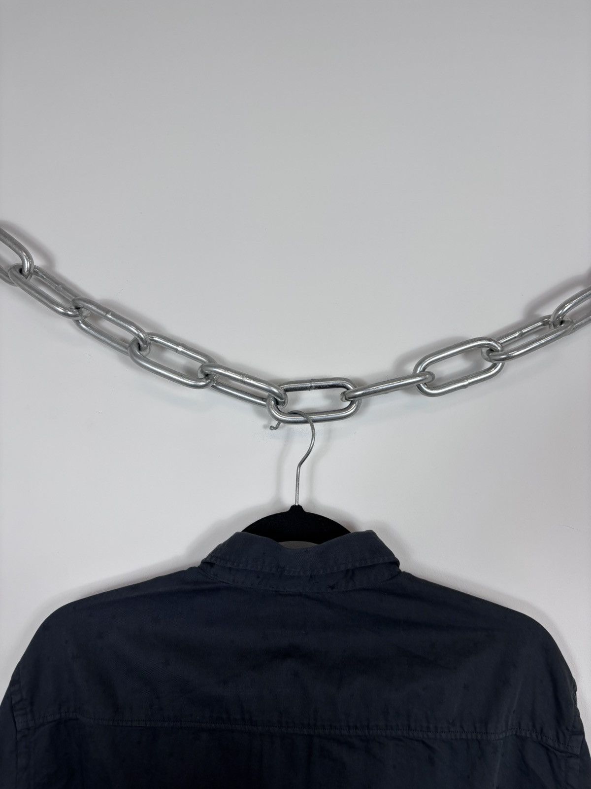 Allsaints AllSaints Cosmo LS Men’s Long Sleeve Shirt Button Up Grey Size US M / EU 48-50 / 2 - 16 Thumbnail