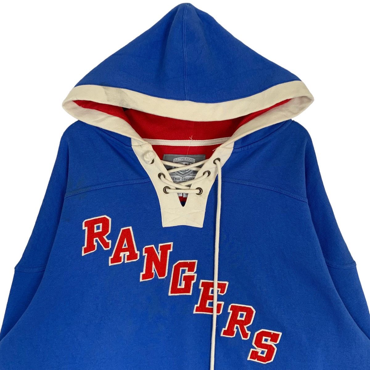 NHL Old Time Hockey NHL New York Rangers Hoodie Sweatshirt Size US XXL / EU 58 / 5 - 2 Thumbnail