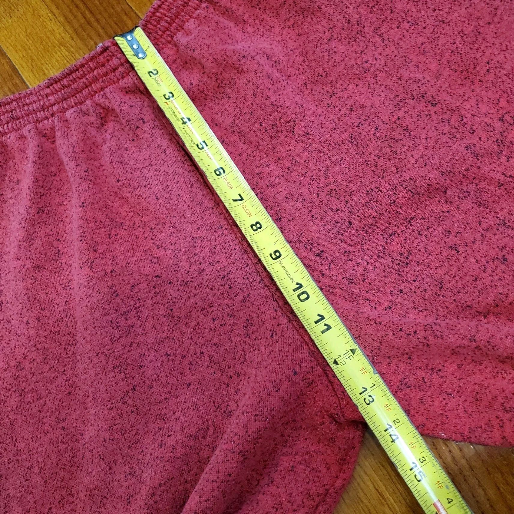 Tultex VINTAGE Tultex Sweatpants Men M Red 90s USA Street Wear Sweatpants Athletic Pockets Elastic Waist Drawstring Size US 31 - 7 Thumbnail