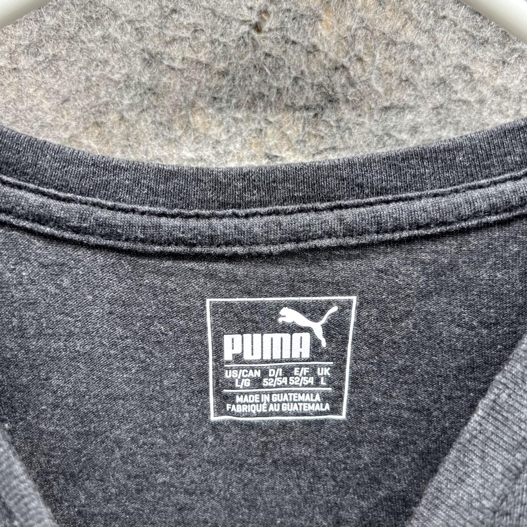 Puma Puma Shirt Men Large Adult Gray Casual Tee Outdoors Crewneck Cotton Logo Decade Outdoor All Seasons Size US L / EU 52-54 / 3 - 6 Thumbnail
