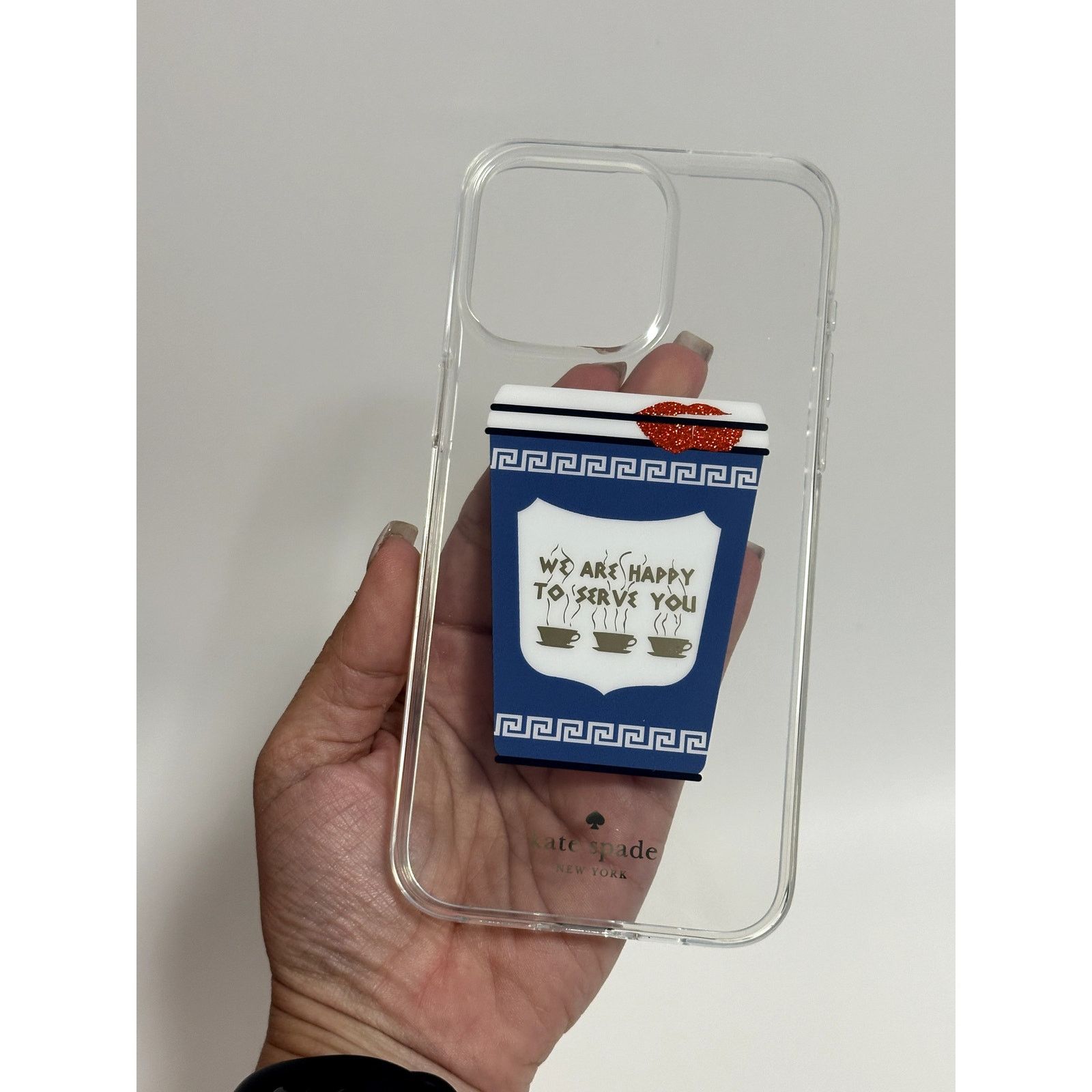 Kate Spade Kate Spade Coffee Break iPhone 15 Pro Max Case Size ONE SIZE - 5 Thumbnail