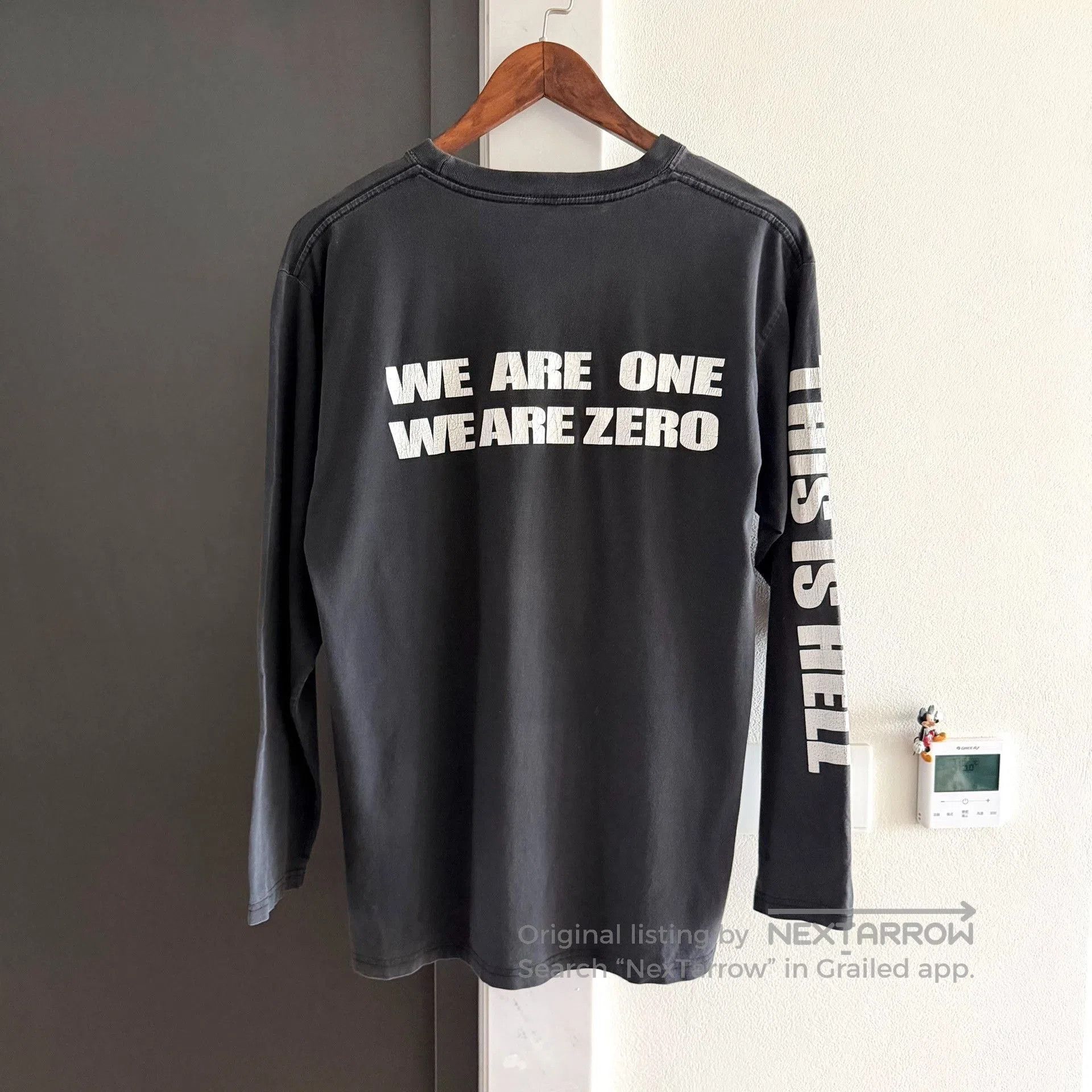 Vintage Vintage Dimension Zero This Is Hell Longsleeve. Size US L / EU 52-54 / 3 - 2 Thumbnail