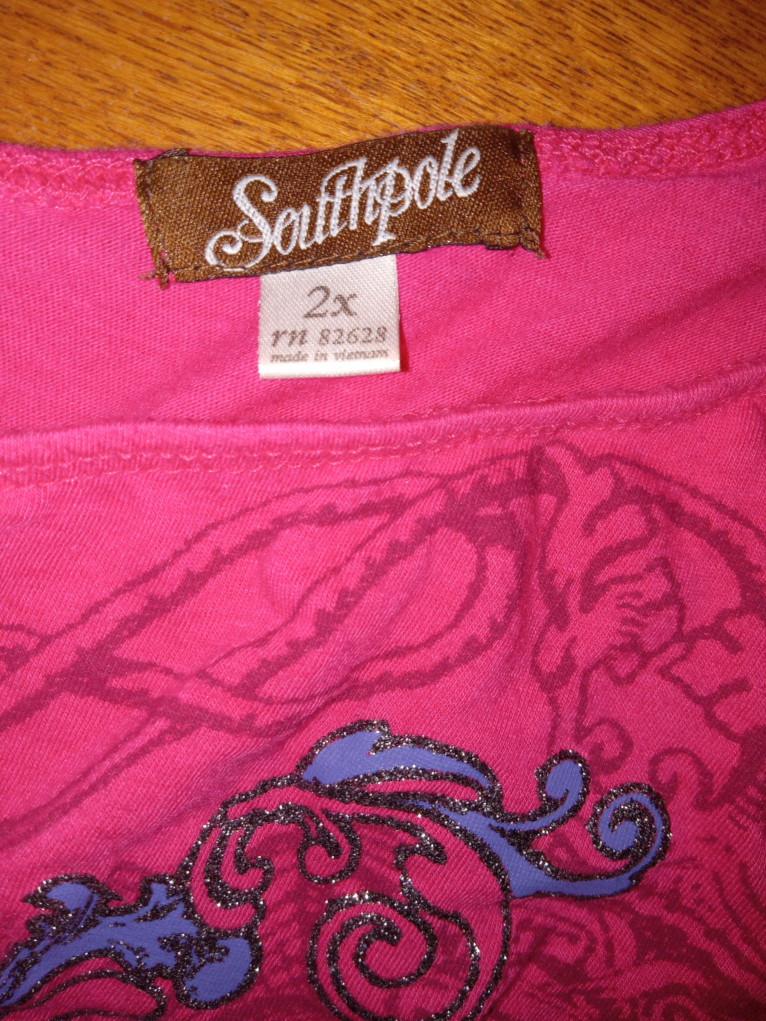 Southpole 2000s Southpole Pink One Shoulder Top Size L / US 10 / IT 46 - 3 Thumbnail