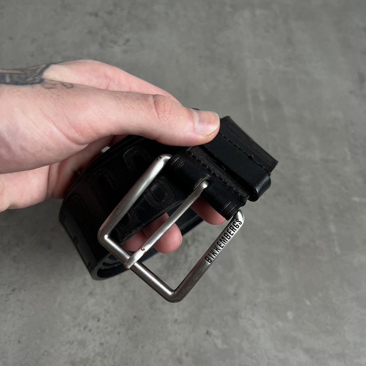 Dirk Bikkembergs Vintage Bikkembergs Leather Belts Size ONE SIZE - 4 Thumbnail