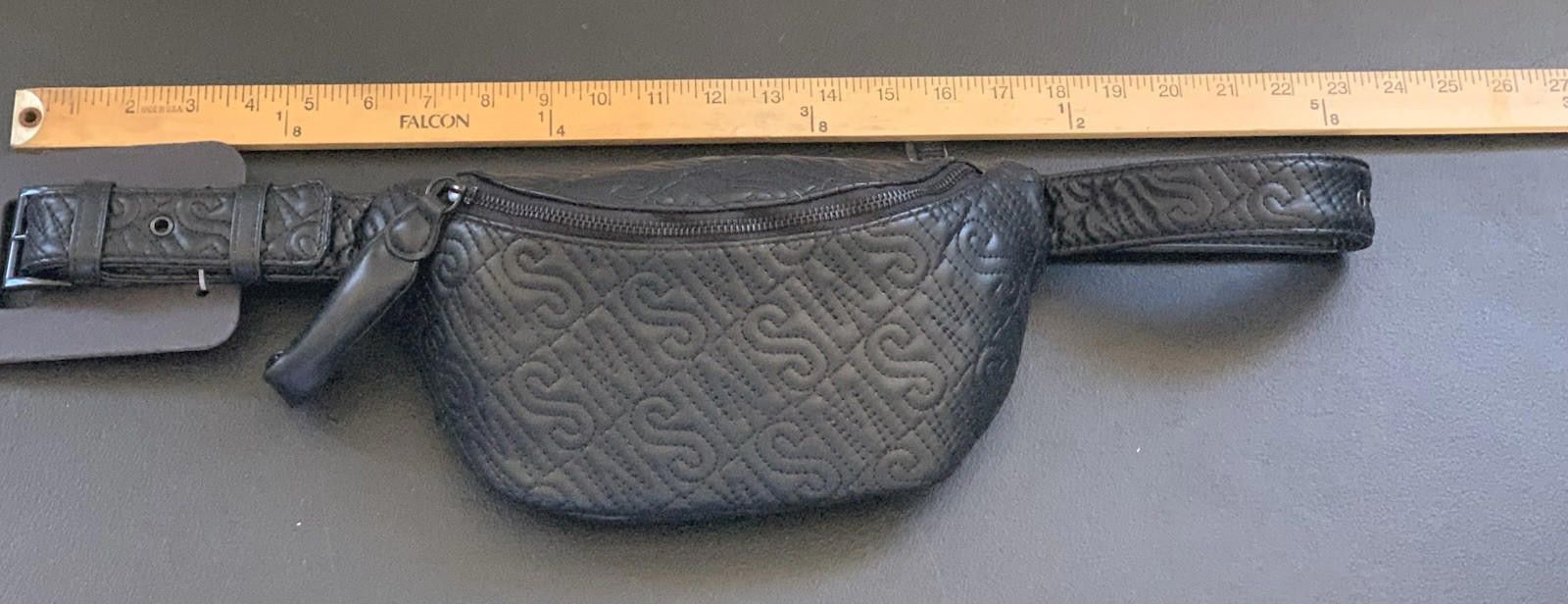 Steve Madden Steve Madden Women’s Logo Black Crossbody Waist Belt Bag Size ONE SIZE - 2 Thumbnail