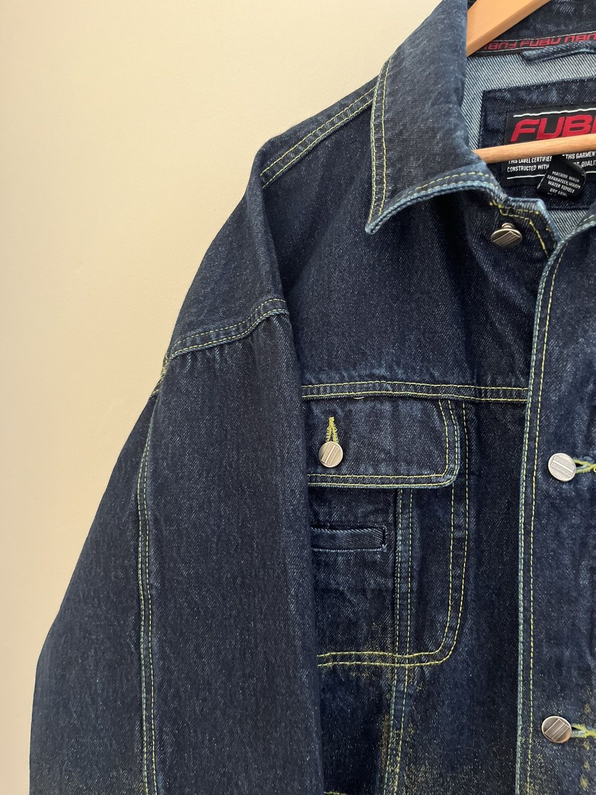 Fubu Vintage 90’s FUBU Collection Limited Edition Denim Jacket Size US XL / EU 56 / 4 - 6 Thumbnail