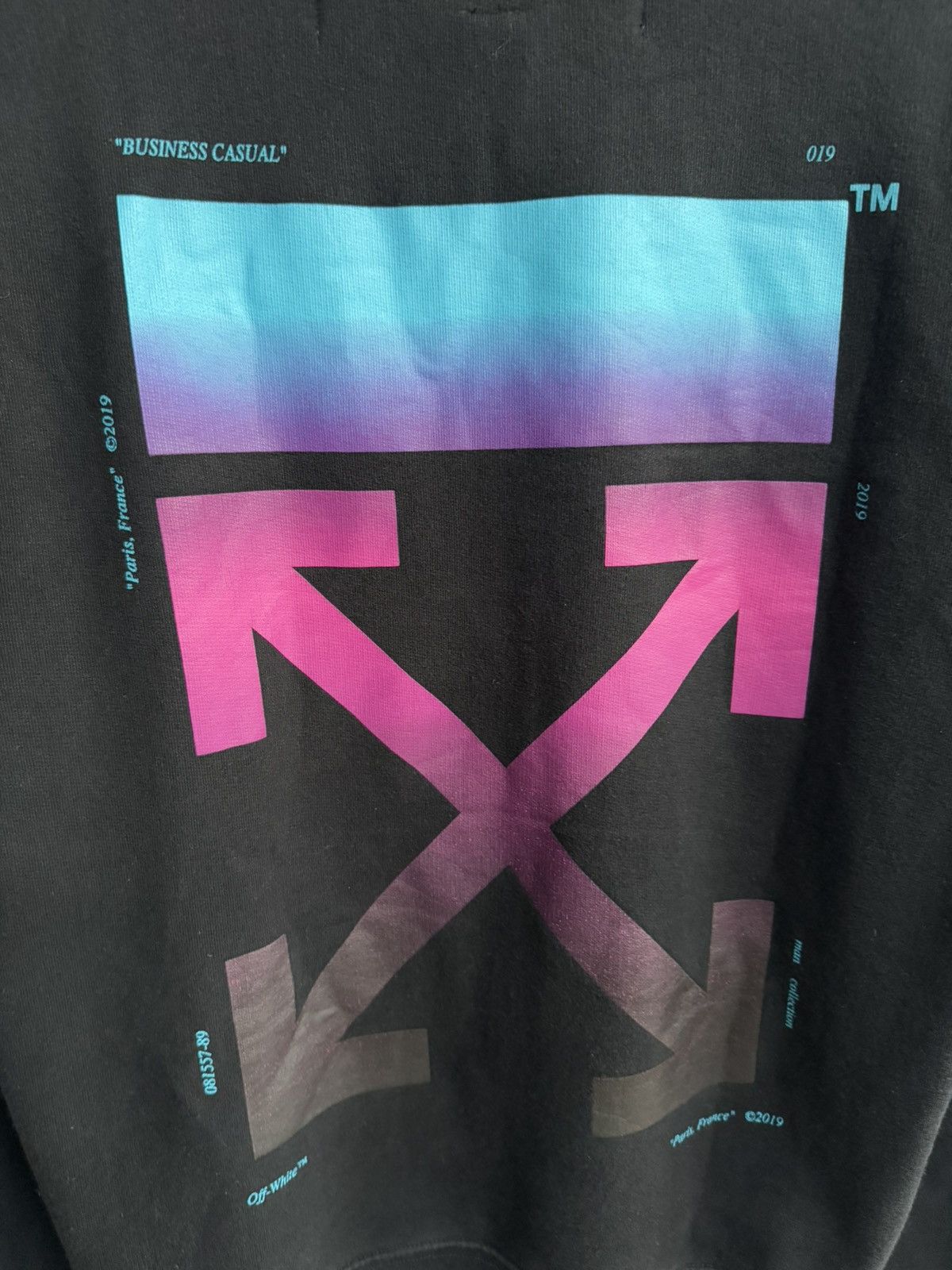 Off-White OFF WHITE MULTICOLOR GRADIENT ARROWS SWEATSHIRT Size US M / EU 48-50 / 2 - 3 Thumbnail