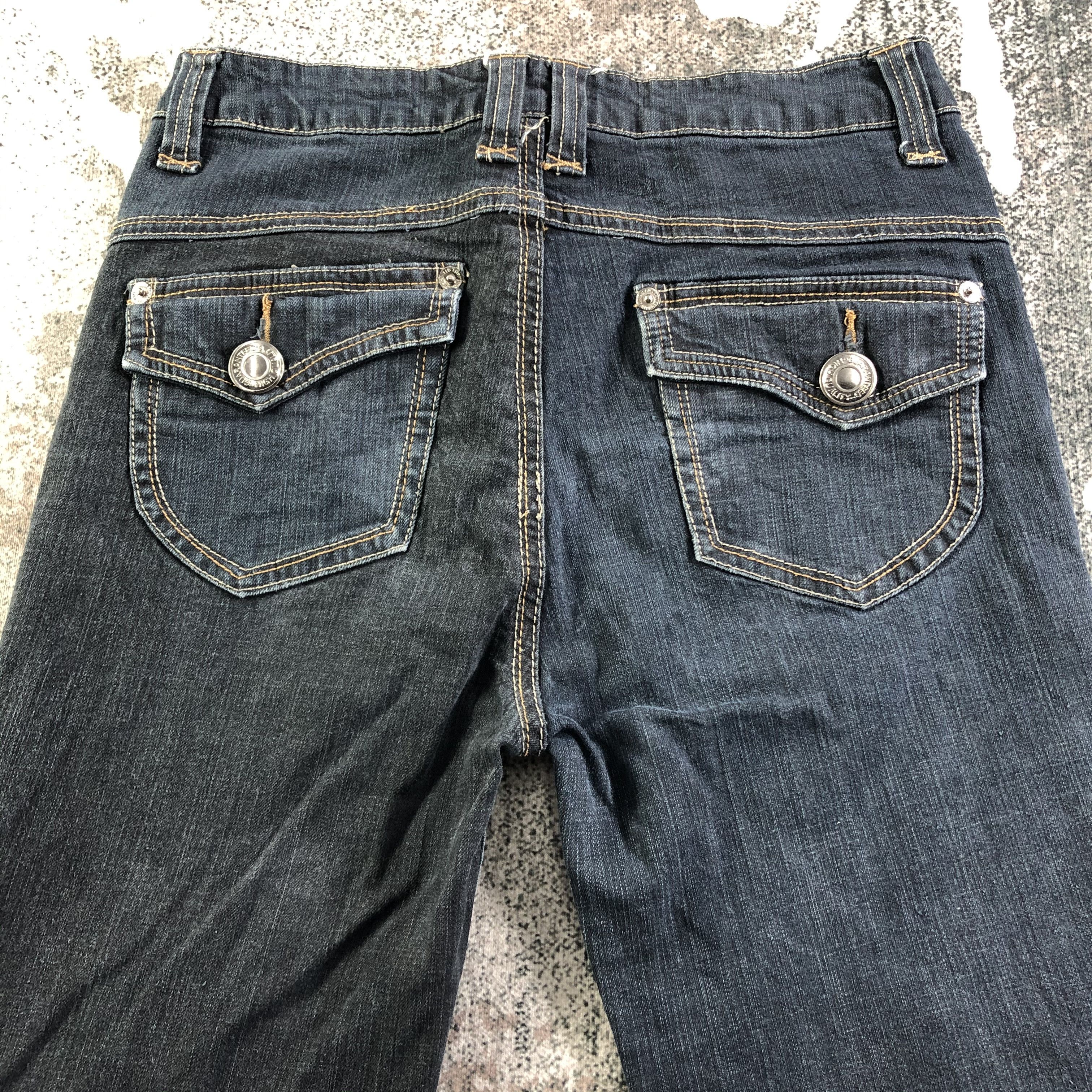 Japanese Brand Vintage Melurelee Jeans Flare Denim KJ3062 Size US 30 / EU 46 - 4 Thumbnail
