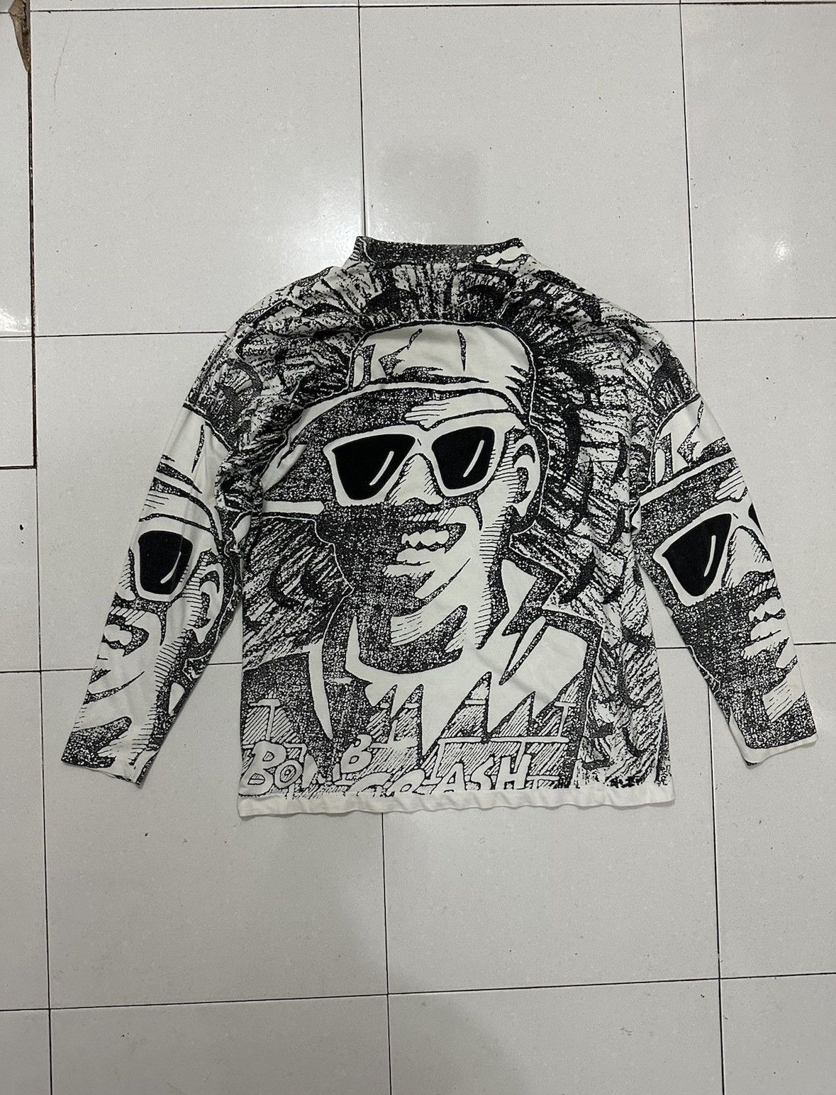 Other 🔥STEALS🔥 VTG Flavor Flav Of PUBLIC ENEMY Longsleeve Size US M / EU 48-50 / 2 - 9 Thumbnail