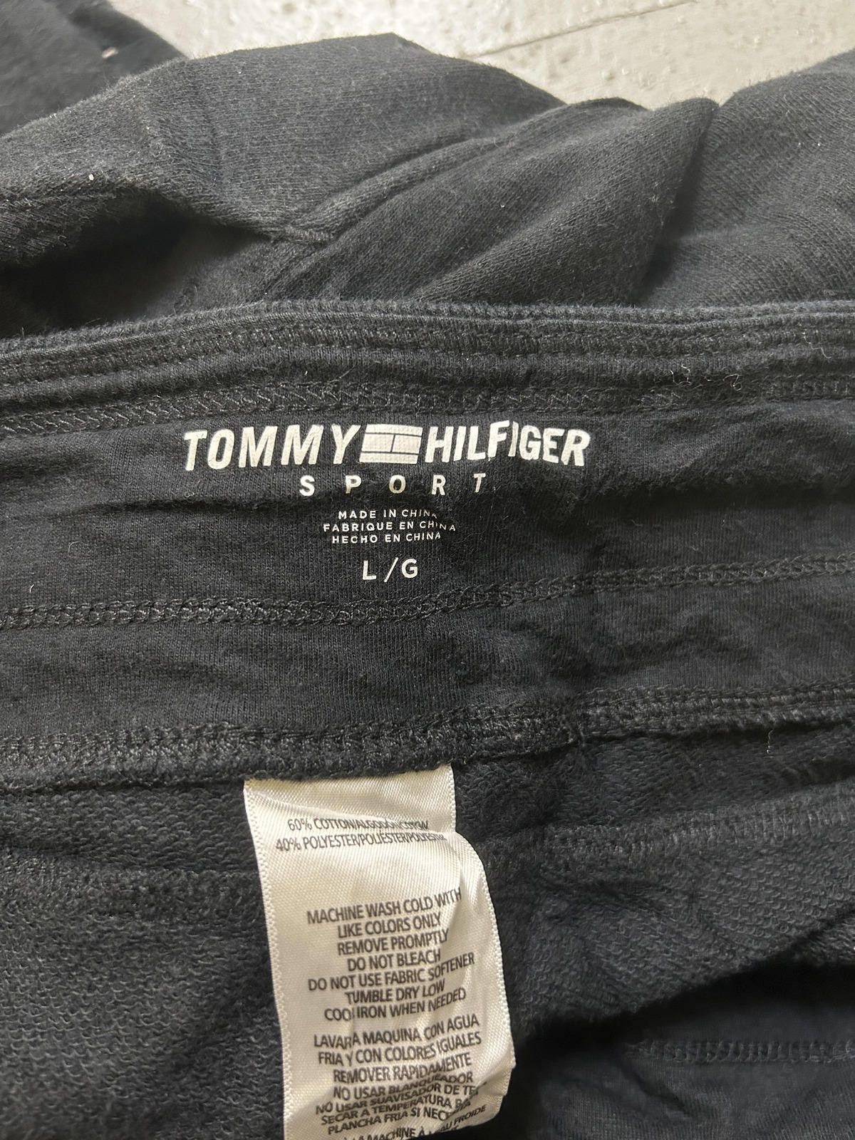 Tommy Hilfiger Tommy Hilfiger Sport Black Joggers Size US 34 / EU 50 - 5 Thumbnail