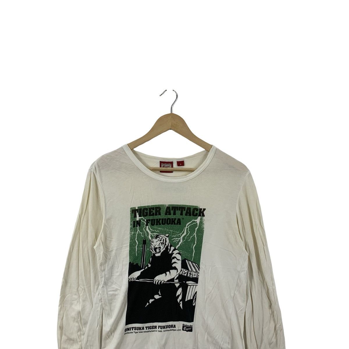 Onitsuka Tiger Vintage Onitsuka Tiger Attack in Fukuoka Graphic Size S / US 4 / IT 40 - 2 Thumbnail