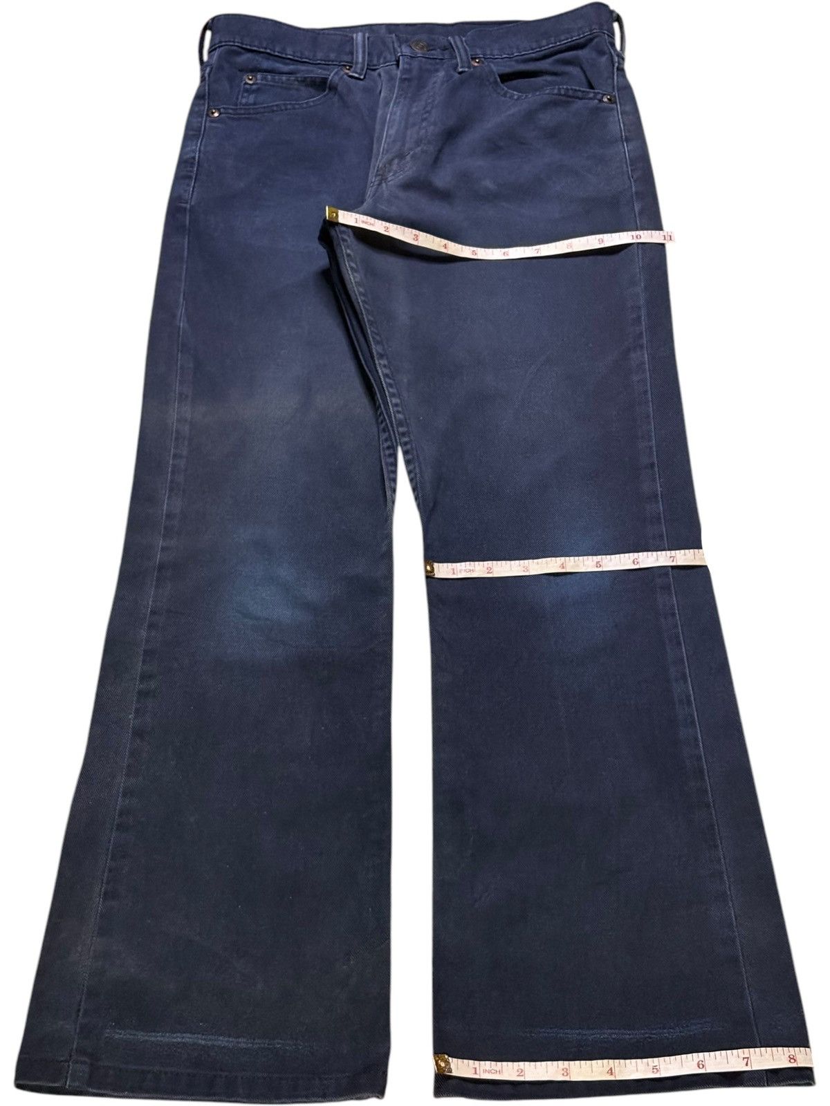 Levi's Vintage 90s Levis 517 Japan Blue Wash Bootcut Jeans Size US 28 / EU 44 - 14 Thumbnail