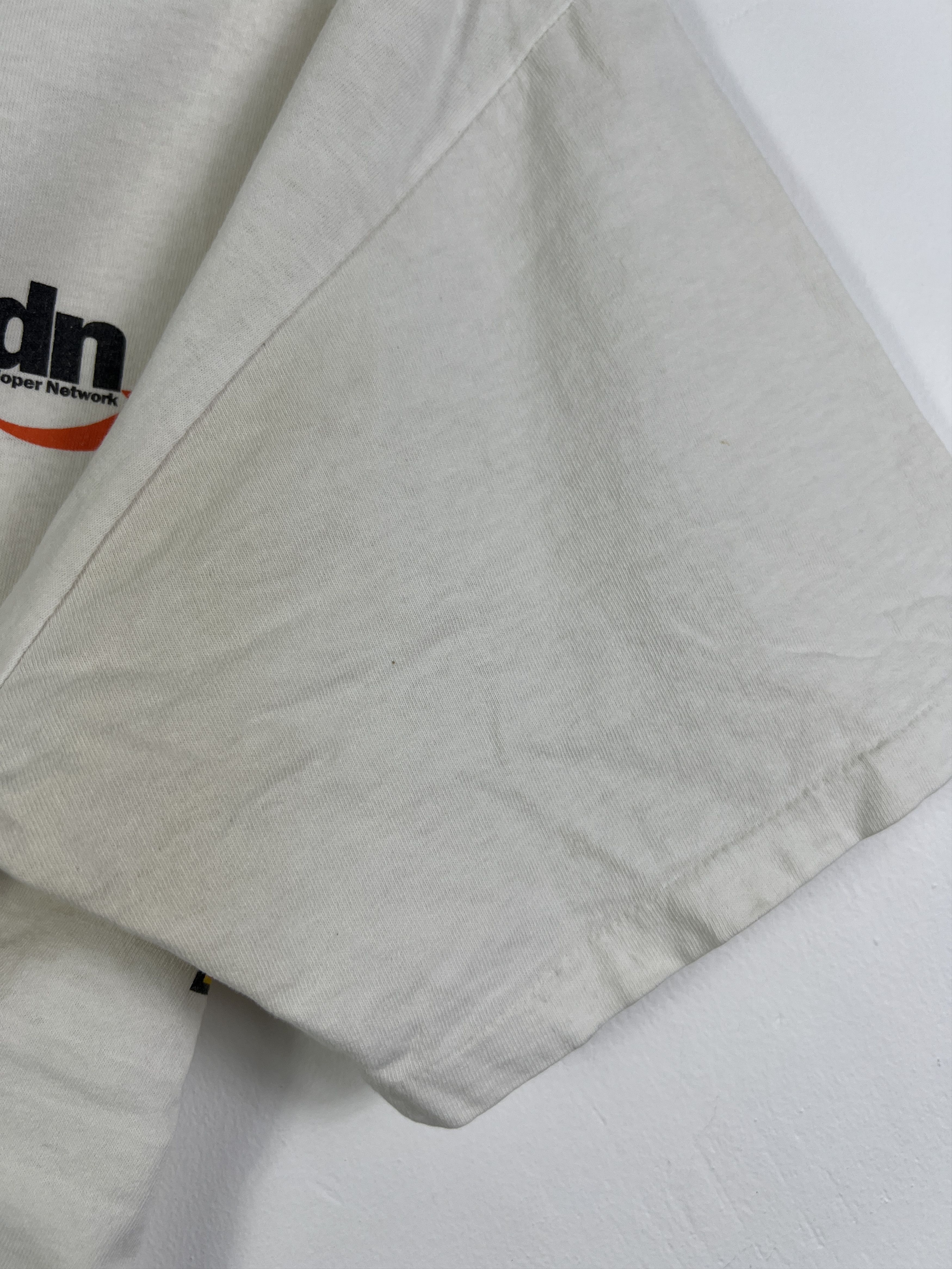 Vintage No.5012 Vintage 90s Microsoft MSDN Promo Graphic Tee Size US XL / EU 56 / 4 - 9 Thumbnail