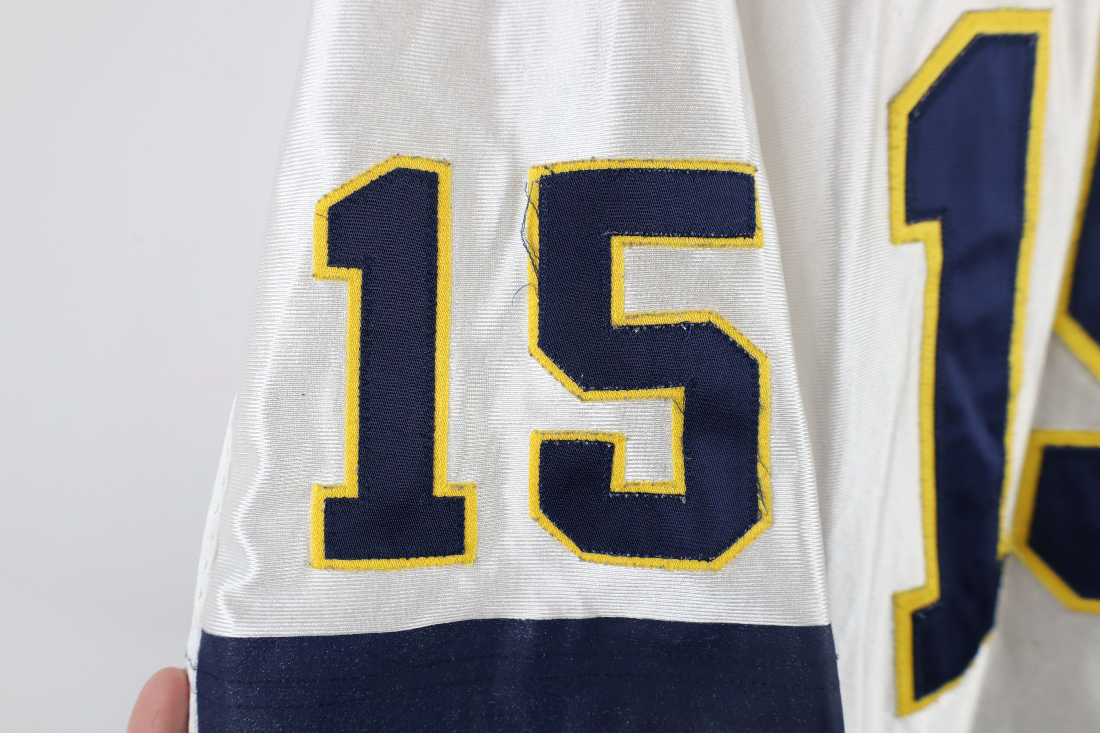 Vintage Vintage Nike Authentic University of Michigan Football #15 Size US XL / EU 56 / 4 - 15 Thumbnail
