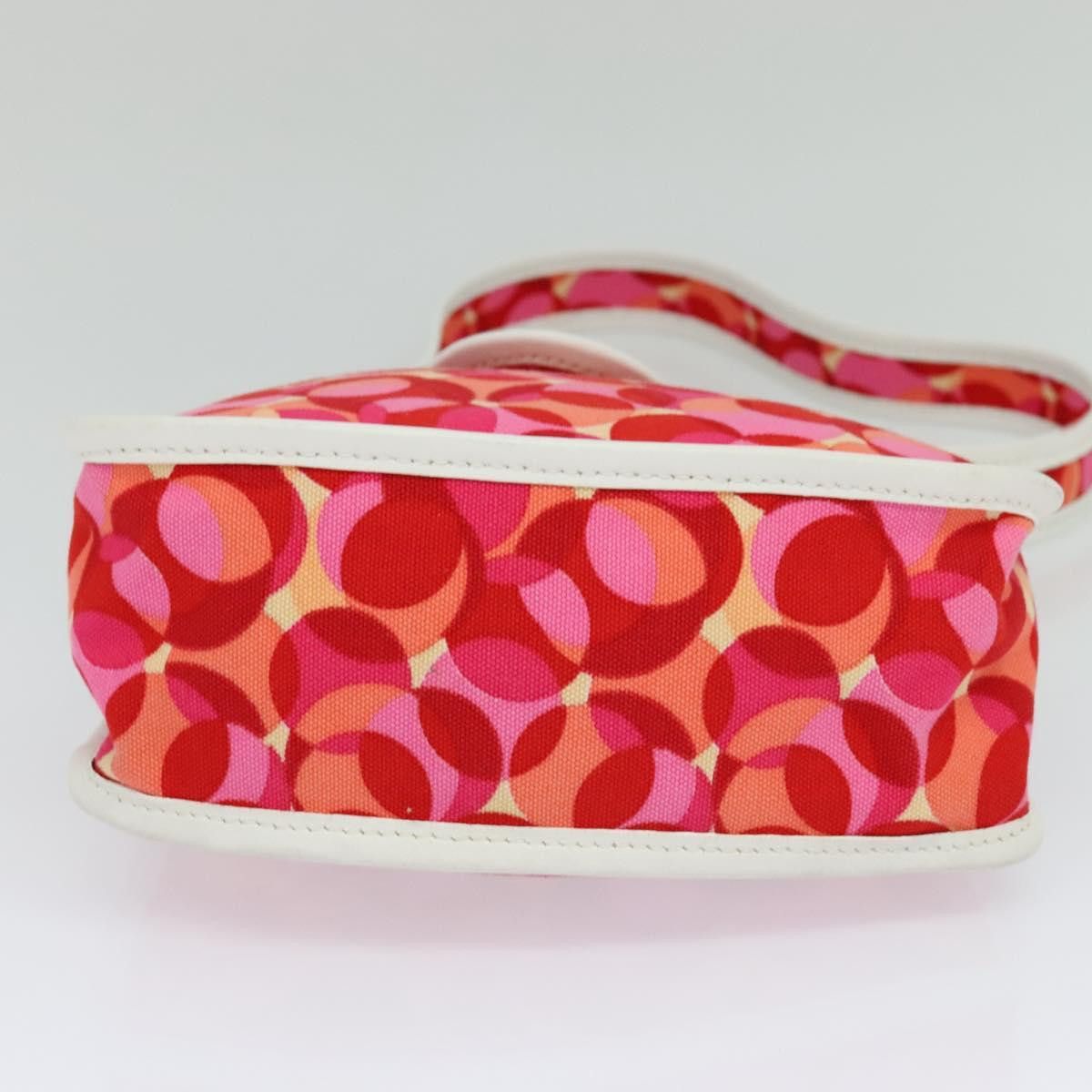 Celine CELINE Shoulder Bag Canvas Red Size ONE SIZE - 9 Thumbnail
