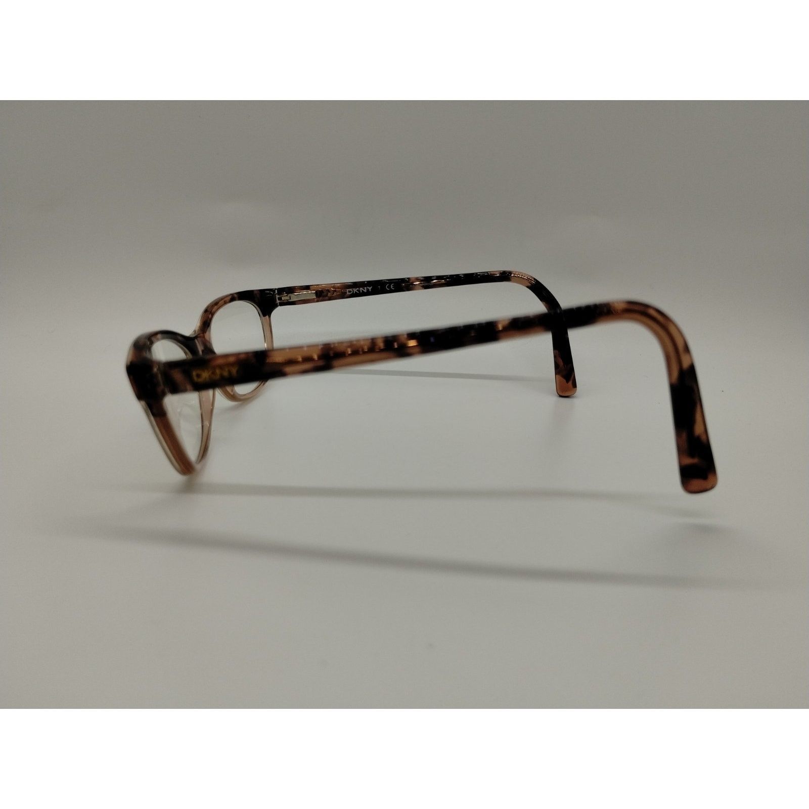 DKNY DKNY DY 4629 3556 Pink Black Tortoise Eyeglass Frames Size ONE SIZE - 4 Thumbnail