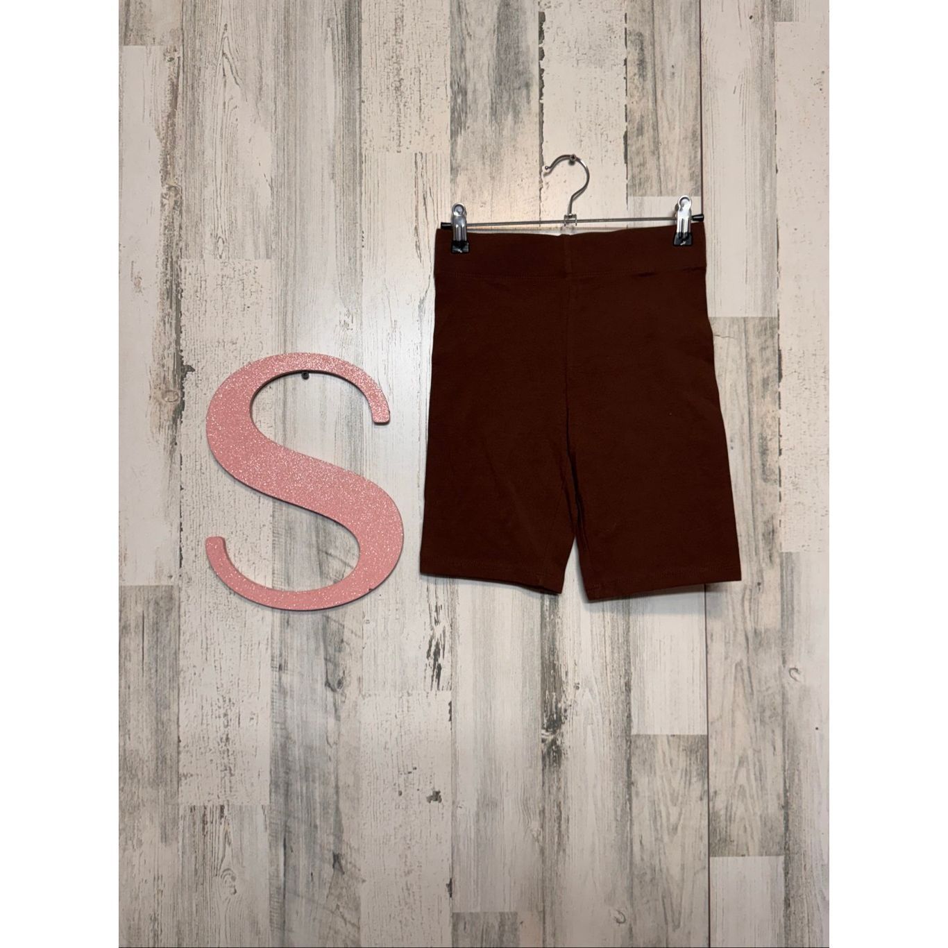 Forever 21 Forever 21 Brown Biker Shorts Size Small – Soft Stretch Cotton Blend, High Waist, Casual Lounge Shorts Size 27" / US 4 / IT 40 - 7 Thumbnail