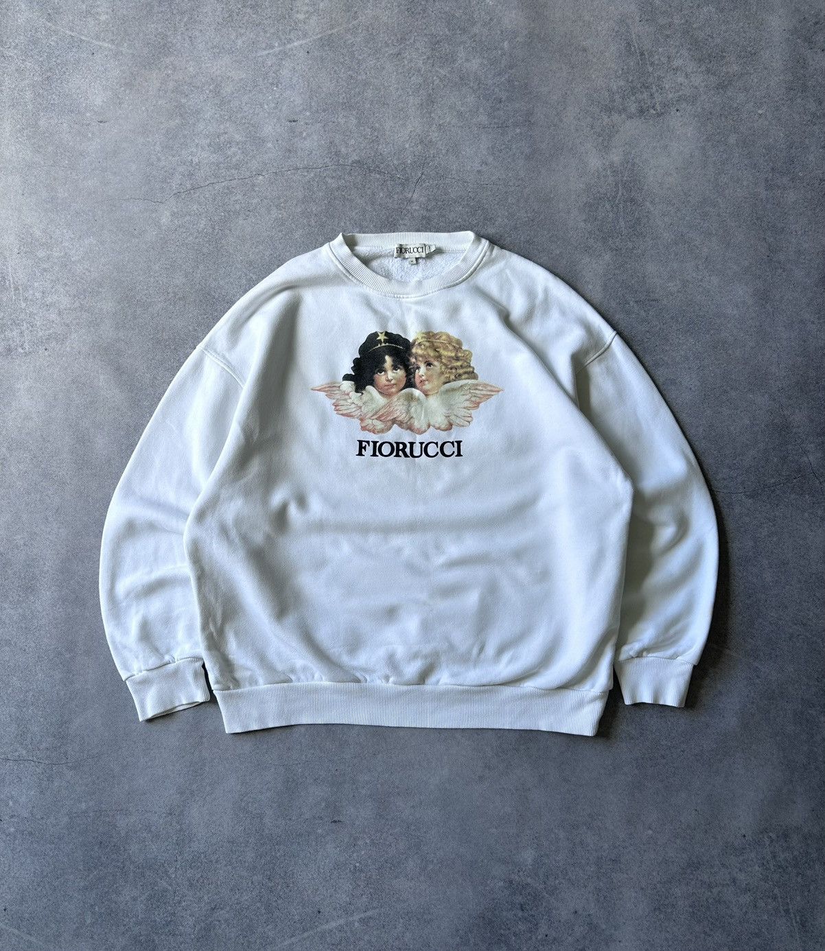 Fiorucci Angel big logo sweatshirt mens