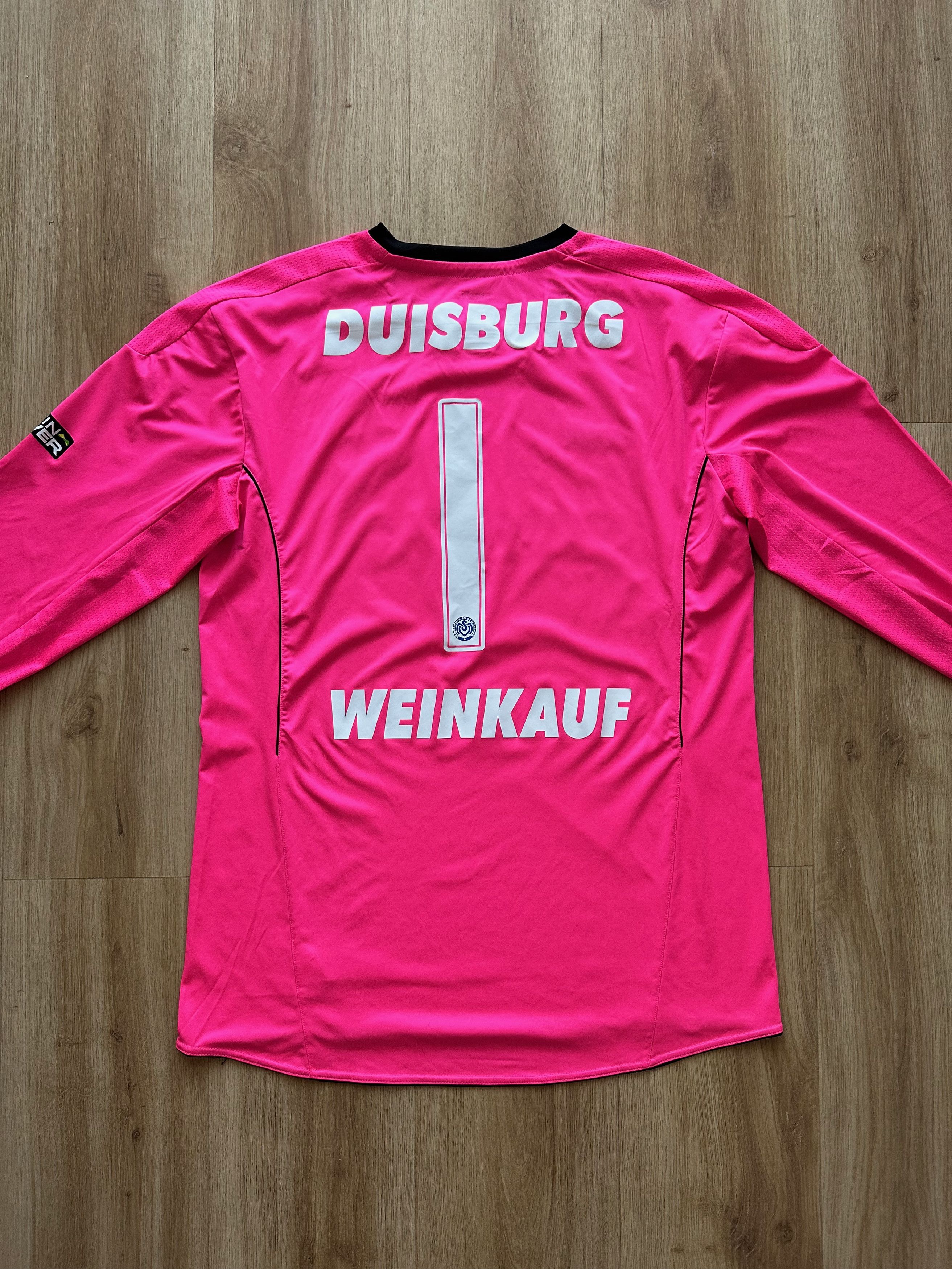 Vintage 2020 MSV Duisburg 1 Weinkauf goalkeeper blokecore soccer Size US XL / EU 56 / 4 - 8 Thumbnail