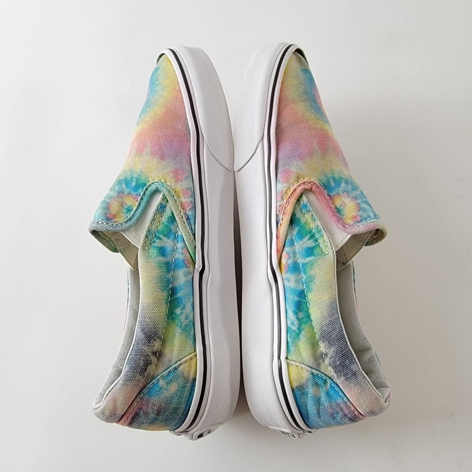 Vans Vans Tie Dye Pastel Slip On Loafers - 7 Size US 7 / IT 37 - 10 Thumbnail