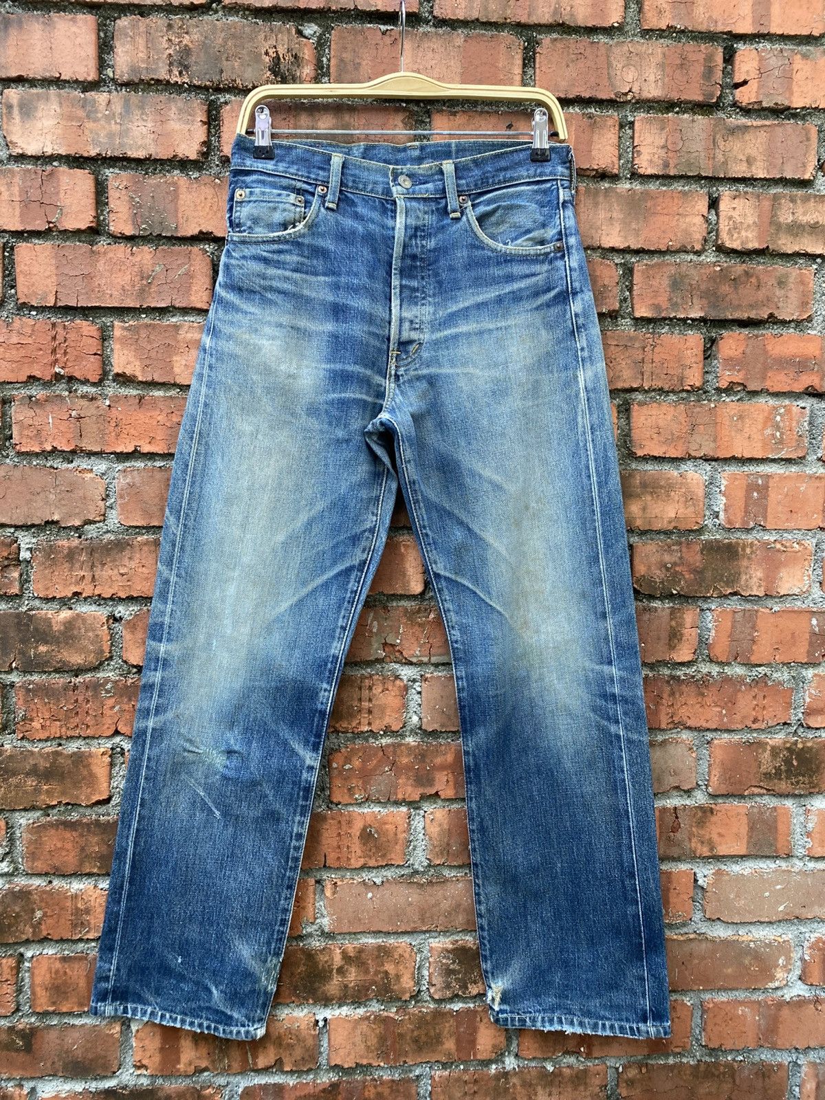 Levi's Vintage Clothing W30x30 Vintage levi's 503B Redline distressed big E Size US 30 / EU 46 - 1 Thumbnail