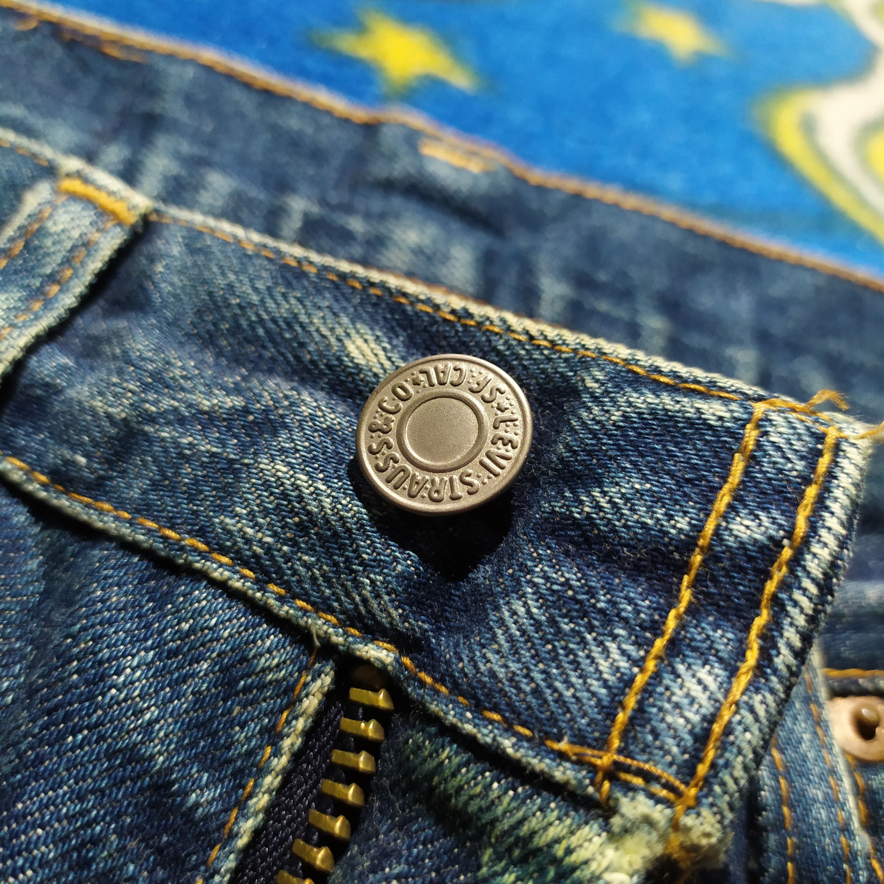 LVC × Levi's × Levi's Vintage Clothing 90's Levi's 502xx Big E Selvedge Size US 29 - 11 Thumbnail