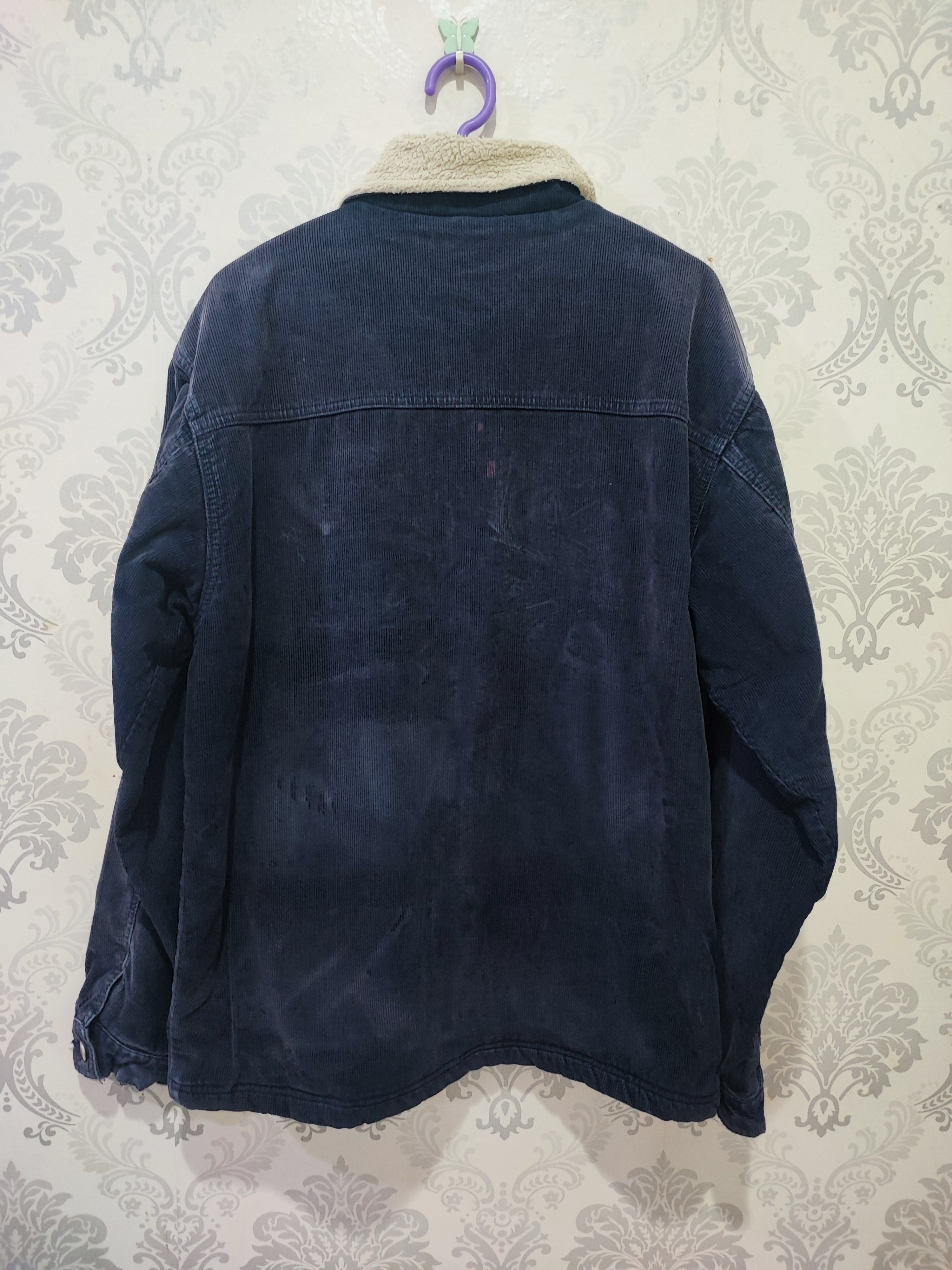 Quiksilver Rare!! Vintage Quiksilver Sherpa Corduroy Trucker Jacket Size US M / EU 48-50 / 2 - 4 Thumbnail