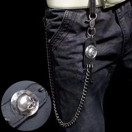 Other Biker Wallet Belts Chain Size ONE SIZE - 3 Thumbnail