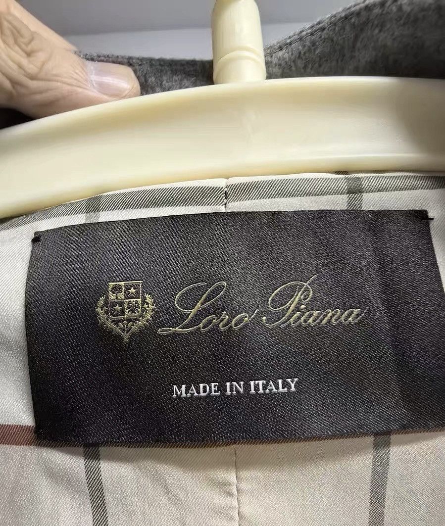 Loro Piana Loro Piana Gray Cashmere Overcoat Size US M / EU 48-50 / 2 - 4 Thumbnail