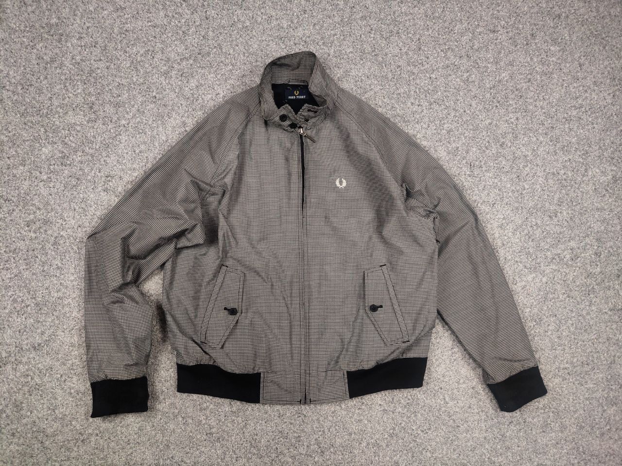 Fred Perry Vintage Fred Perry Light Classic Cotton chek Bomber jacket Size US M / EU 48-50 / 2 - 8 Thumbnail